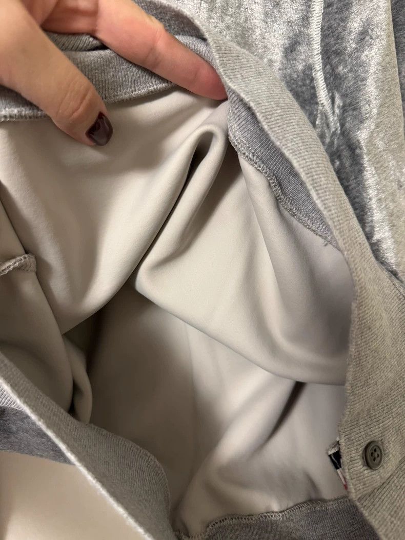 Thom Browne Thom Browne Bright grey fleece hoodie Size S / US 4 / IT 40 - 7 Thumbnail