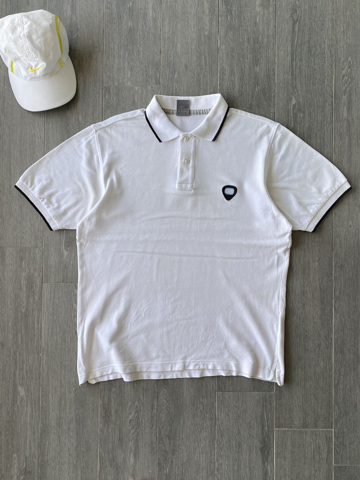 Nike × Vintage Vintage Y2K Nike Polo Shirt Size US S / EU 44-46 / 1 - 1 Thumbnail