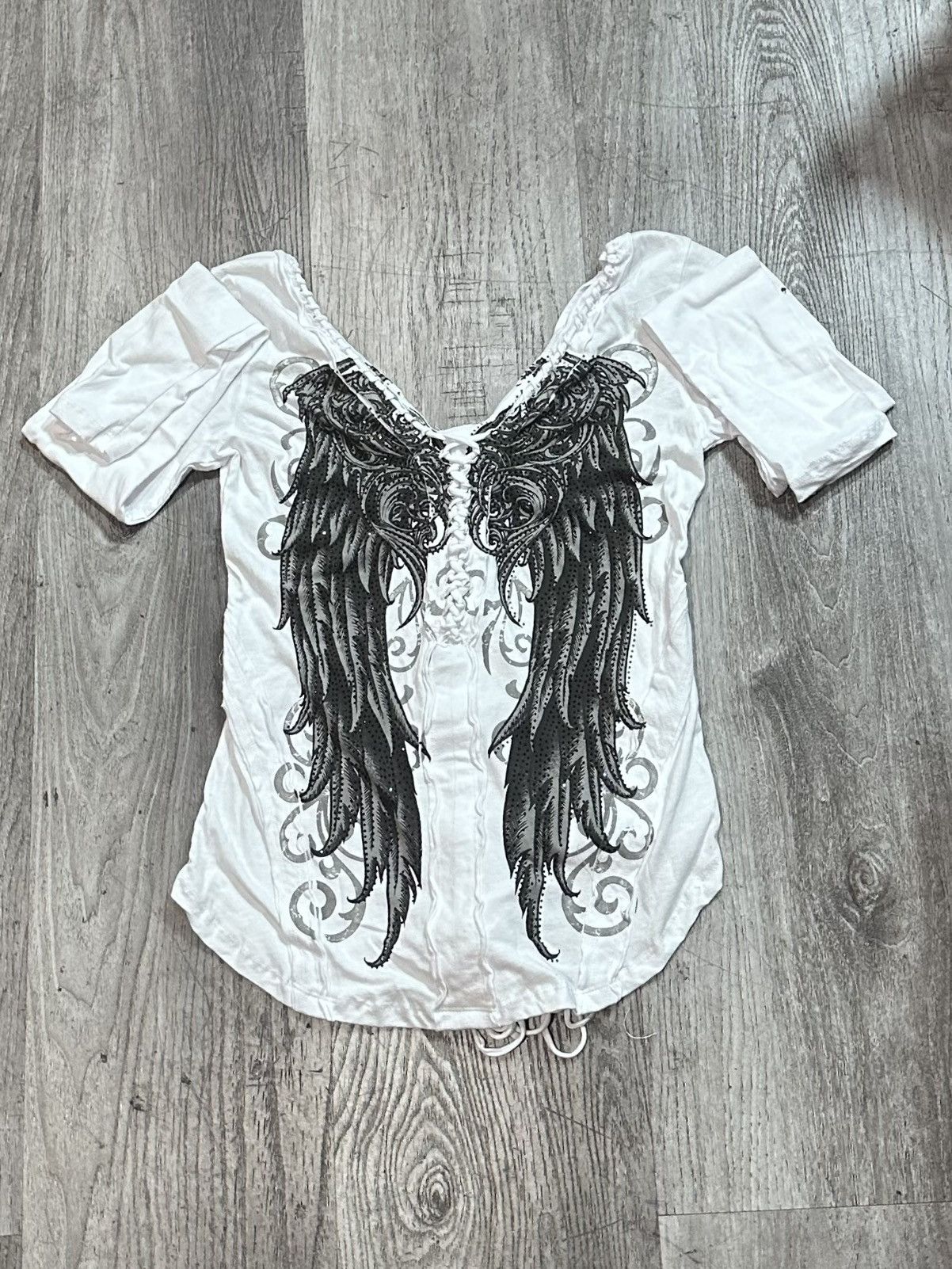 Affliction × Vintage “Lovington Top” affliction Size S / US 4 / IT 40 - 2 Thumbnail