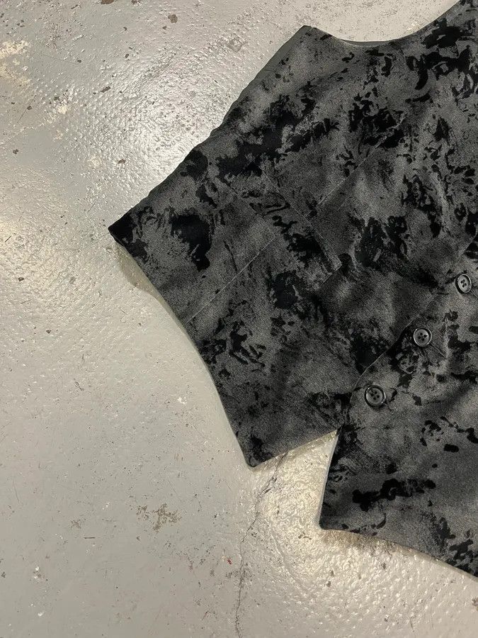 Yves Saint Laurent Yves Saint Laurent Velvet Erosion Black Vest Size US S / EU 44-46 / 1 - 5 Thumbnail