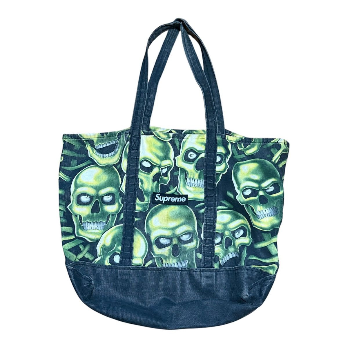Supreme Skull Tote Bag | Grailed