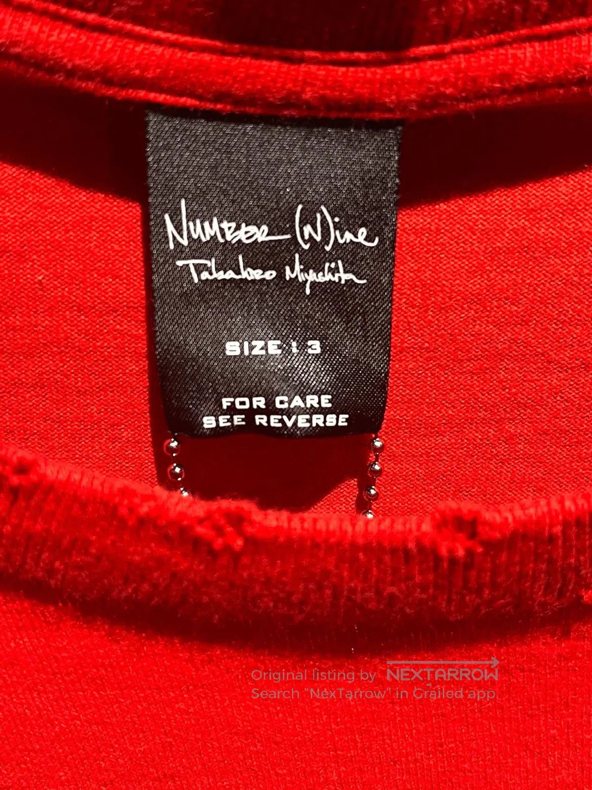 Number (N)ine Sz 3 Number Nine 06SS Dont fuck with me Tee. Size US L / EU 52-54 / 3 - 3 Thumbnail