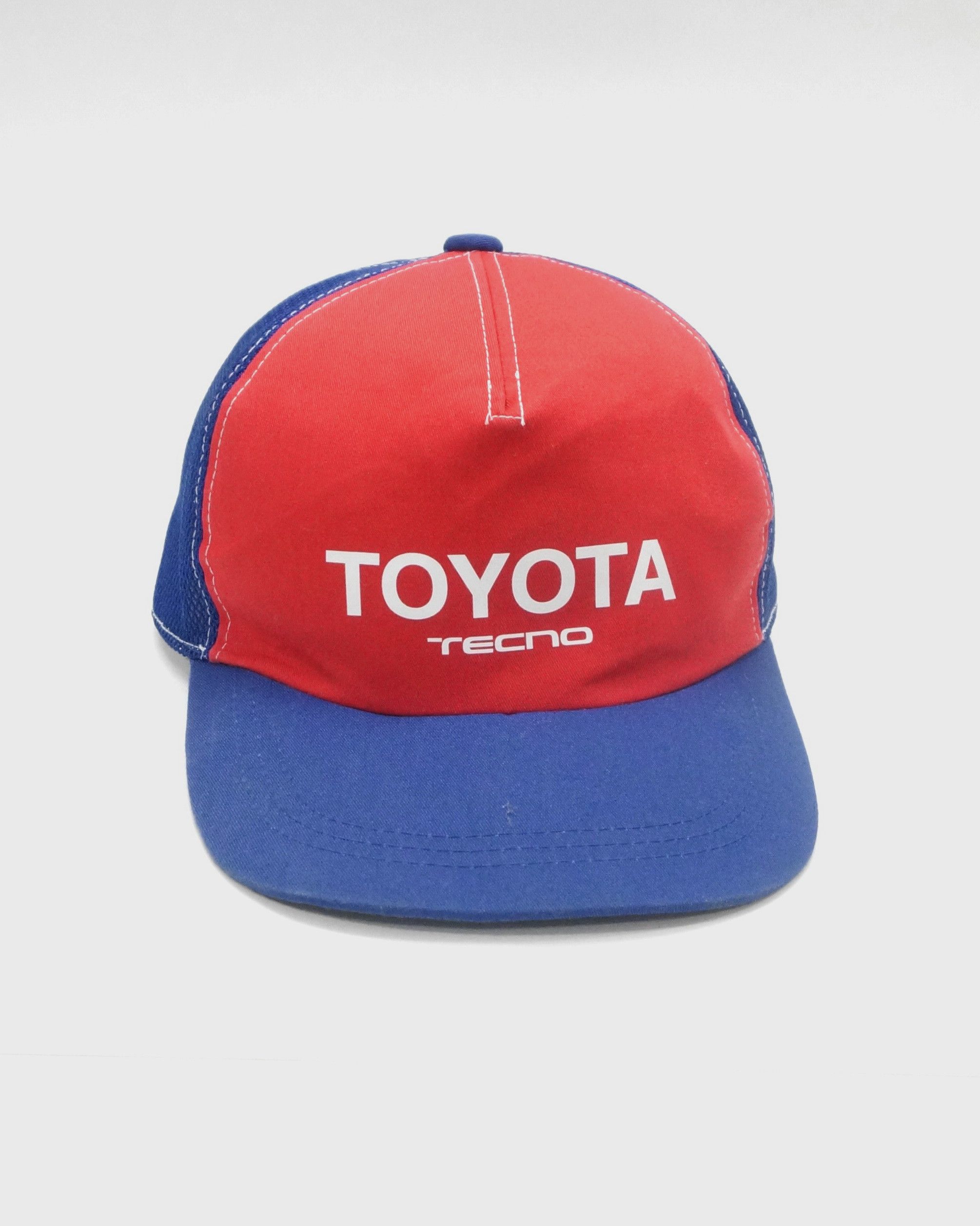 image of Racing Vintage Toyota Tecno Half Trucker Cap in Pink, Men's