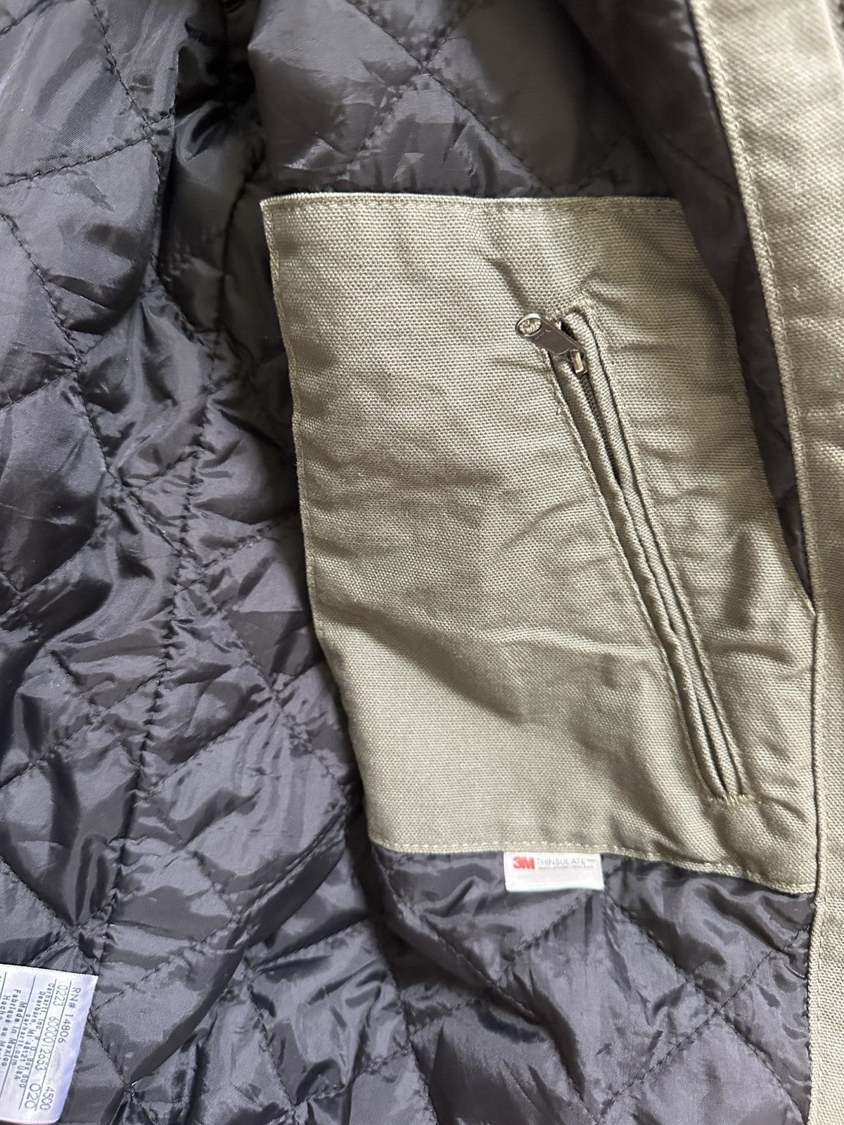 Carhartt × Vintage Carhart Zip Up Jacket J130-M Size US L / EU 52-54 / 3 - 6 Thumbnail