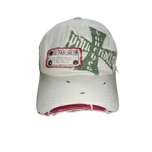 Japanese Brand Ripped Vintage Cap Size ONE SIZE - 1 Thumbnail