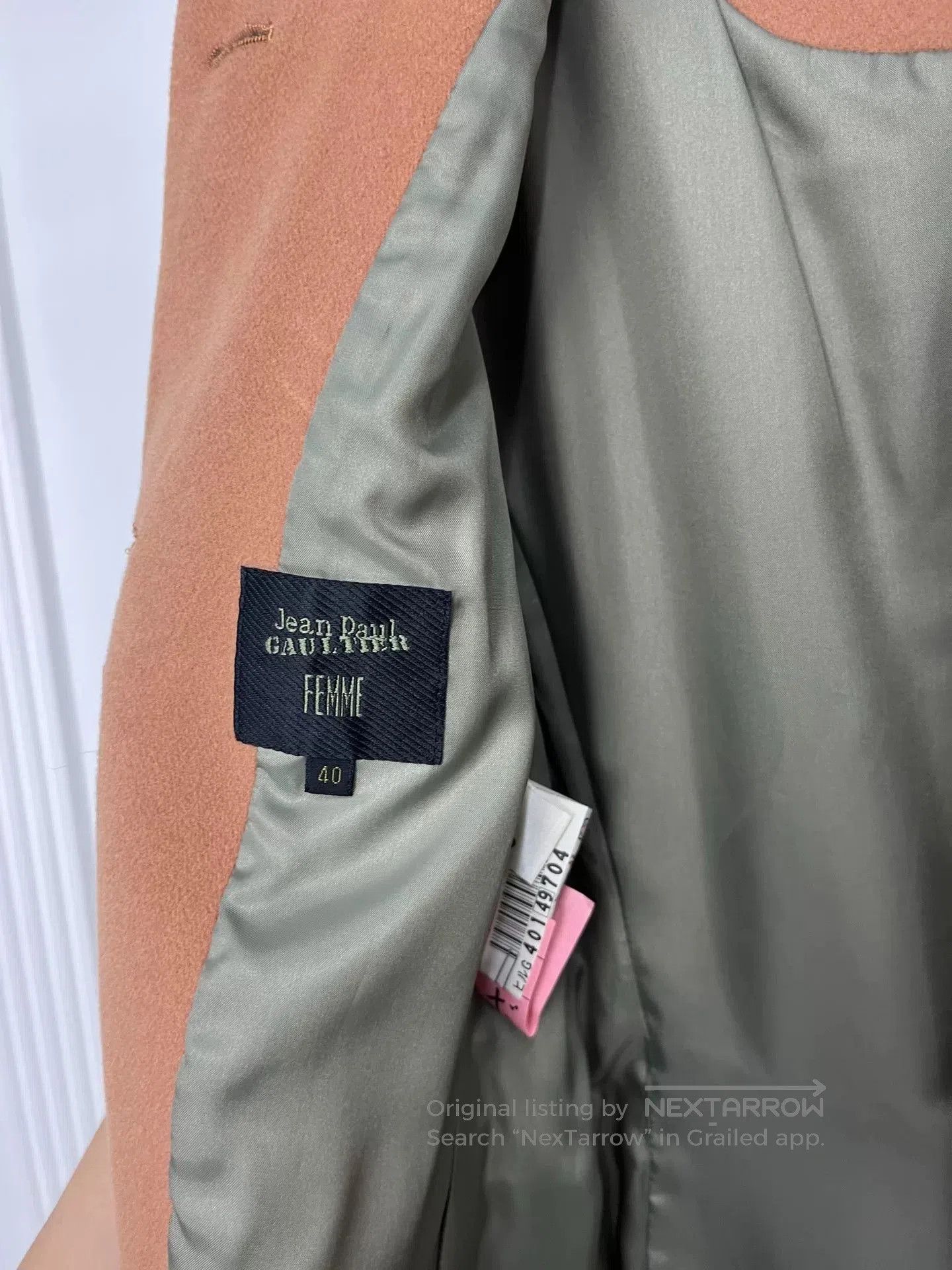Jean Paul Gaultier wool coat by jean paul gaultier. Size M / US 6-8 / IT 42-44 - 3 Thumbnail