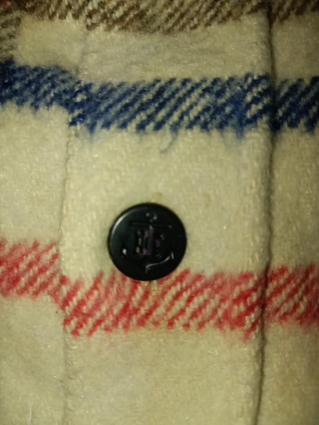 Vintage 50'S-60'S C.P.O NAVY FLANNEL JACKET Size US S / EU 44-46 / 1 - 3 Thumbnail