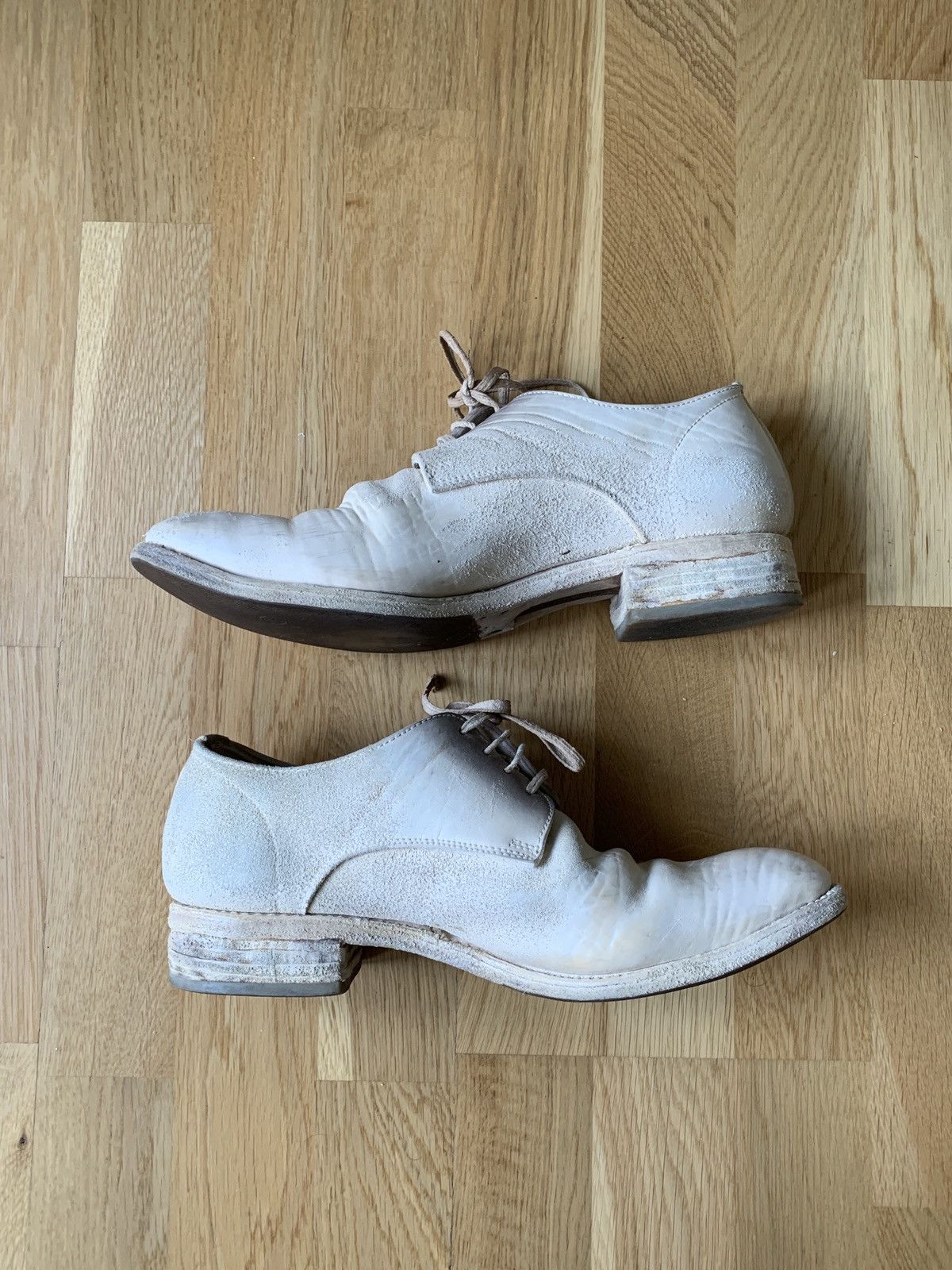 Carol Christian Poell CCP Cordovan leather Derbies Off White Size 8 Size US 10 / EU 43 - 6 Thumbnail