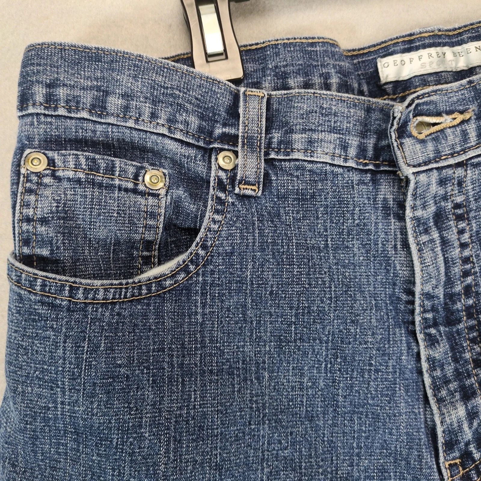 Geoffrey Beene Vtg 90s-Y2K Geoffrey Beene Sport Jeans Women's 14 31x30" Size 36" / US 14 / IT 50 - 9 Thumbnail