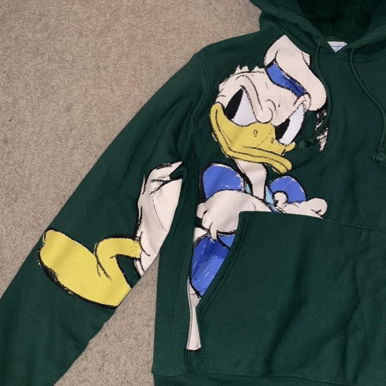 Champion Rare Champion x Disney Donald Duck hoodie sweatshirt Size US S / EU 44-46 / 1 - 2 Thumbnail