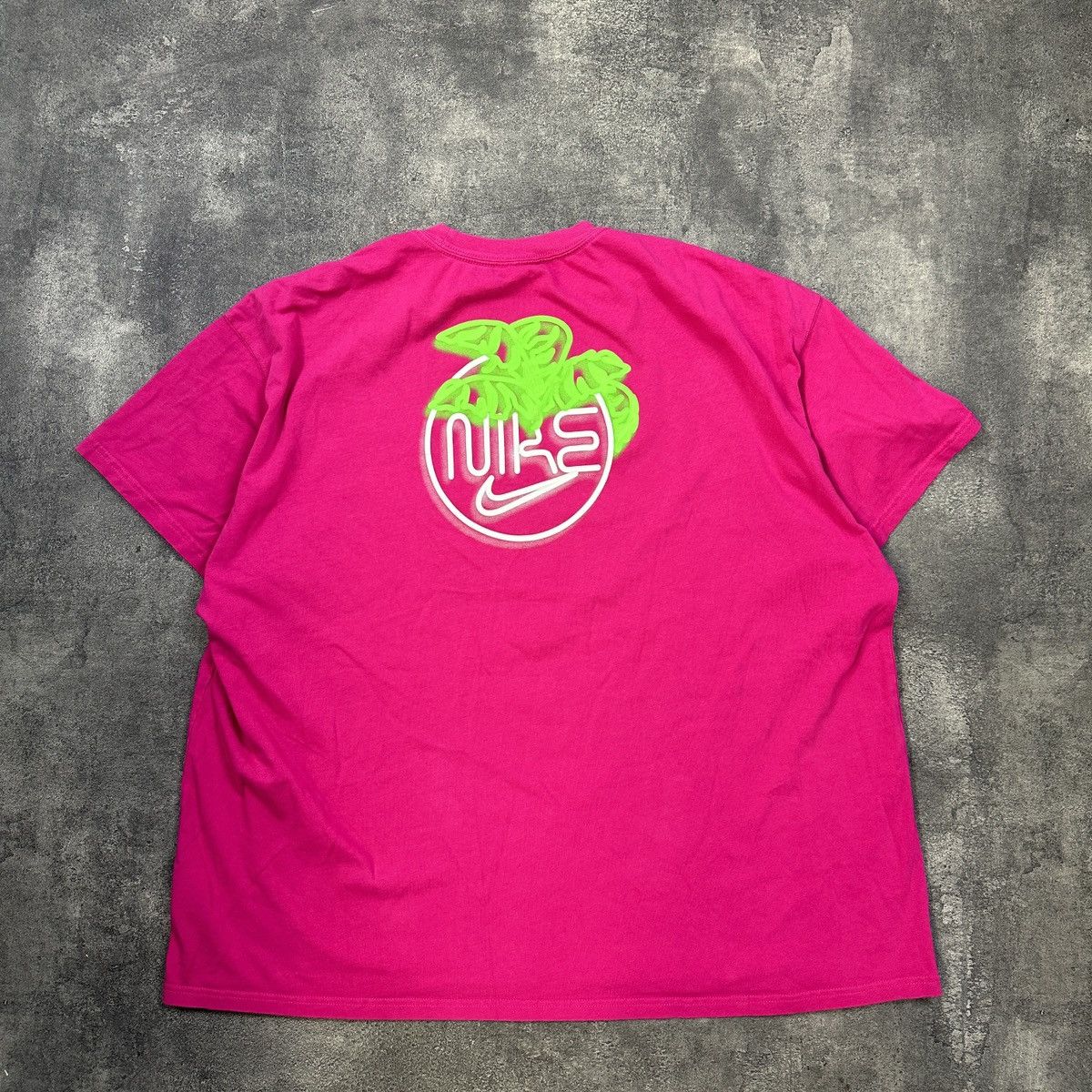 Nike Nike Neon Palm Logo T-Shirt Hot Pink Size US XXL / EU 58 / 5 - 4 Thumbnail