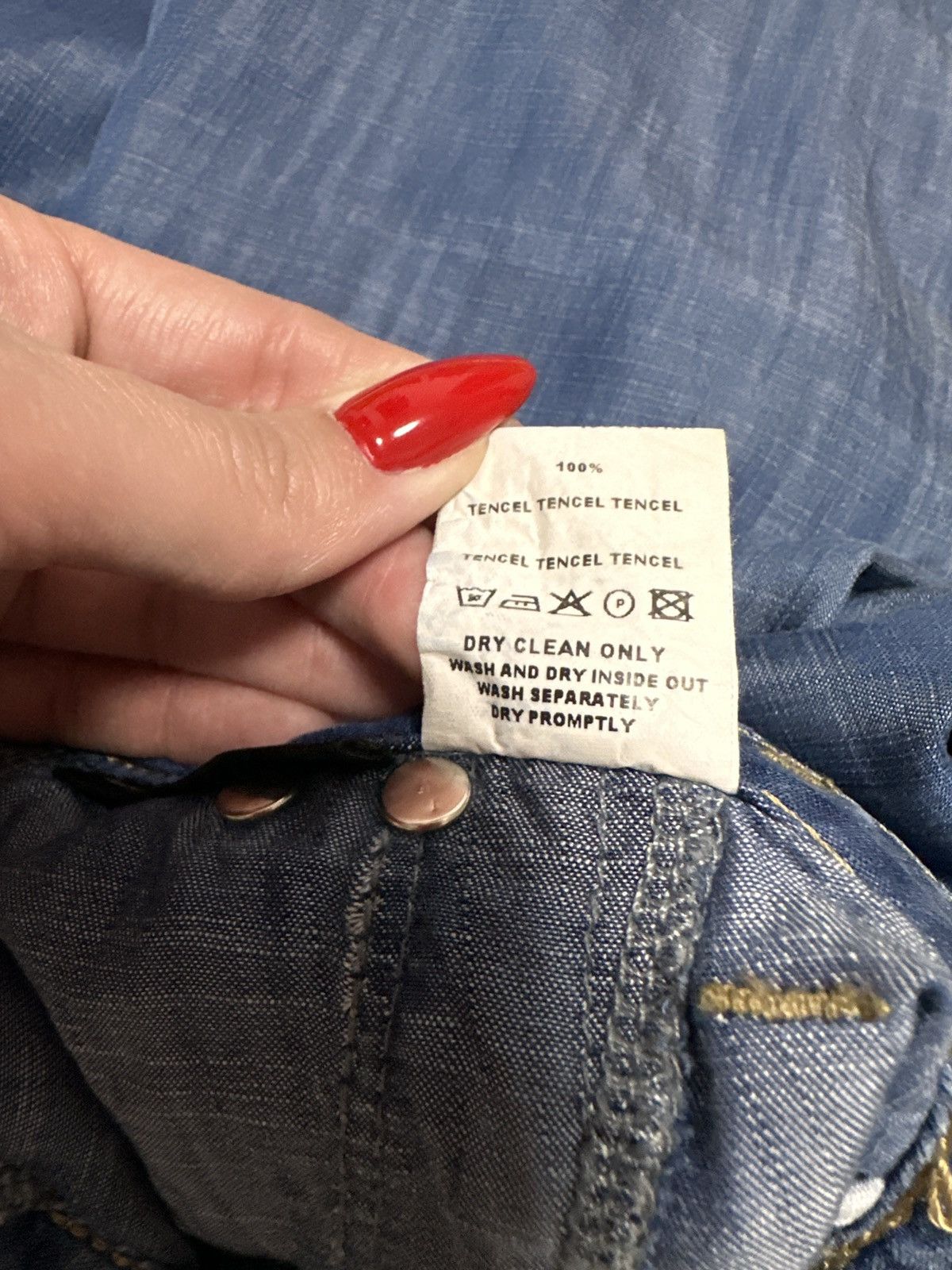 Versace Versace jeans women luxury RARE vintage metal logo Size 26" / US 2 / IT 38 - 14 Thumbnail