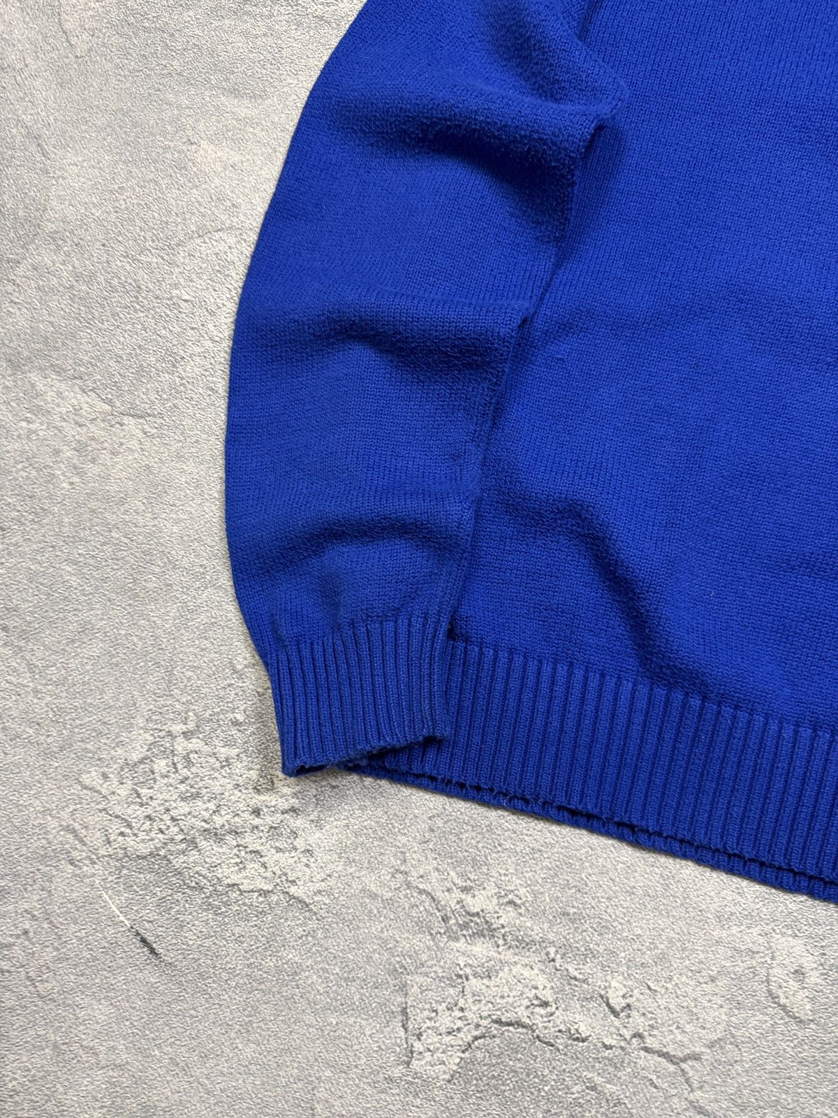 Polo Ralph Lauren Mens Vintage Polo Ralph Lauren 1/3 zip sweatshirt blue rare Size US L / EU 52-54 / 3 - 21 Thumbnail