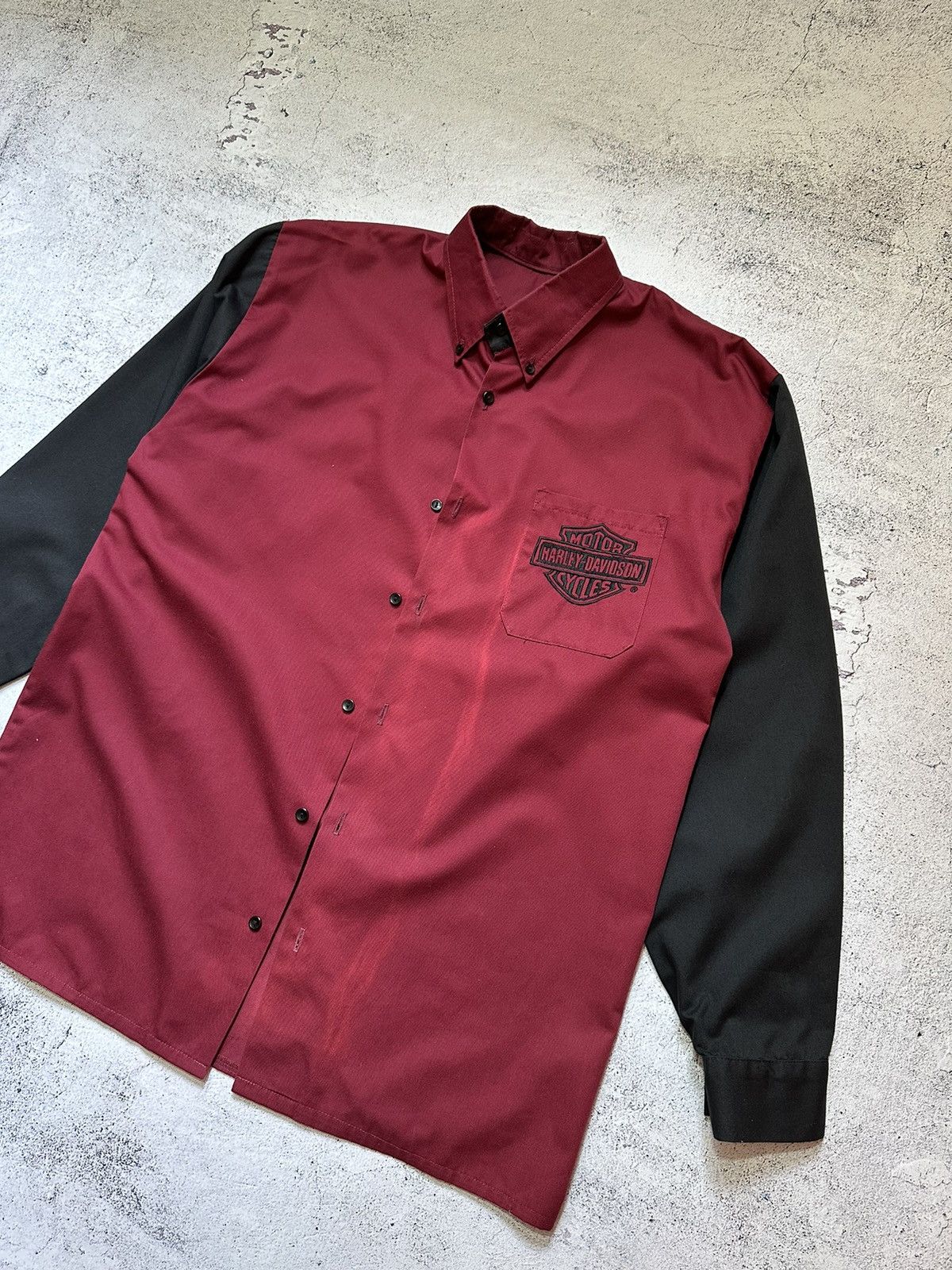 Harley Davidson × Vintage Harley Davidson Vintage Button Shirt long sleeve Size US M / EU 48-50 / 2 - 3 Thumbnail