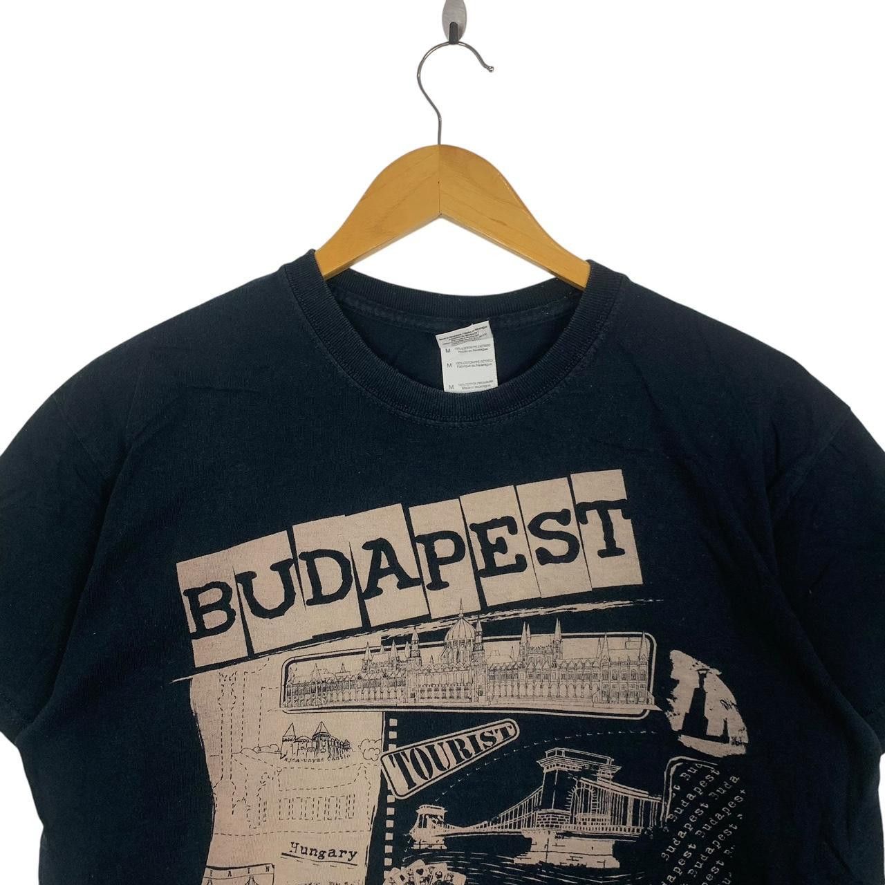 Vintage Vintage BUDAPEST TOURIST Hungary Danube River Tee Shirt Top Size M / US 6-8 / IT 42-44 - 2 Thumbnail