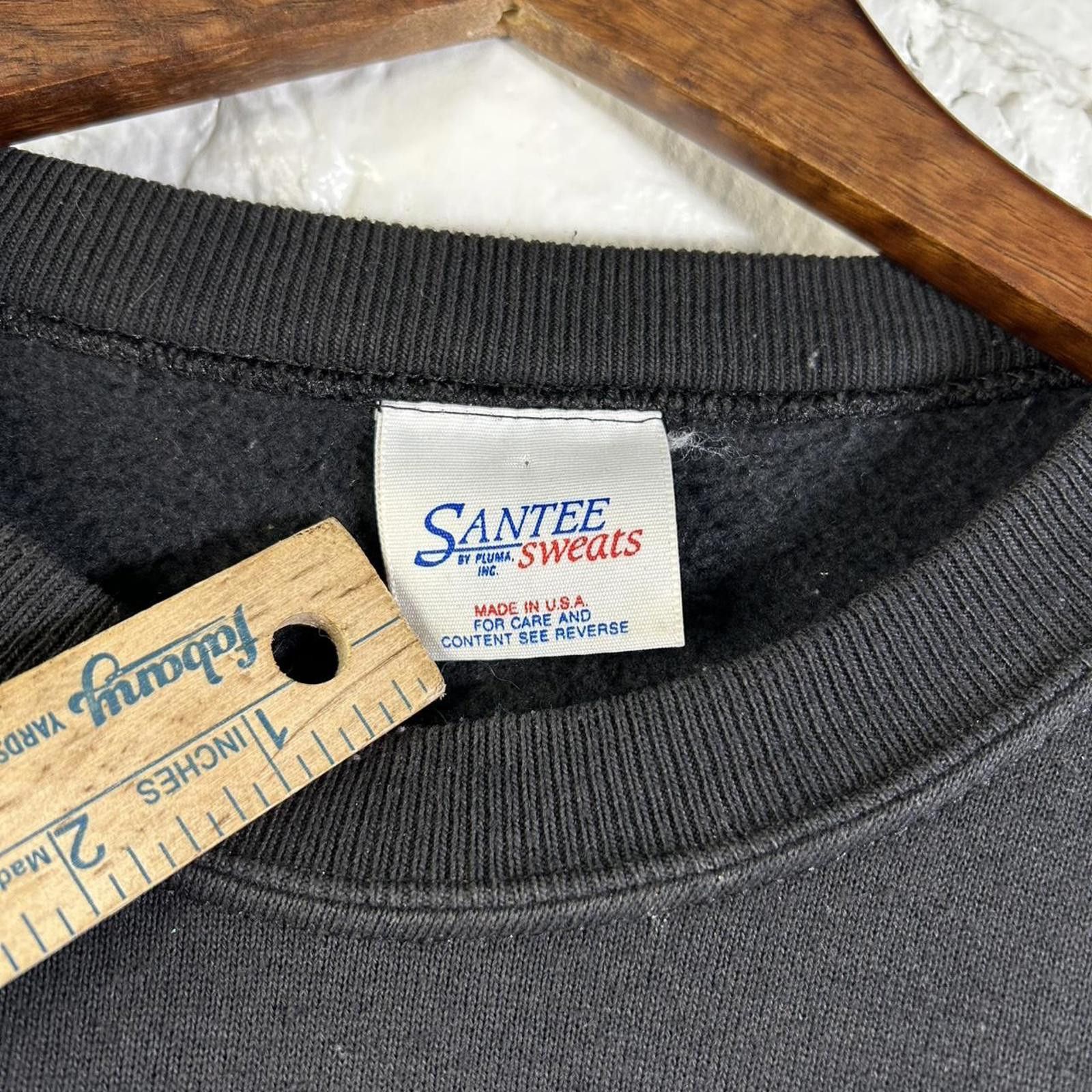 Other VTG 1993 Daffy Duck Warner Bros Count Von Duck Crewneck Size US L / EU 52-54 / 3 - 3 Thumbnail