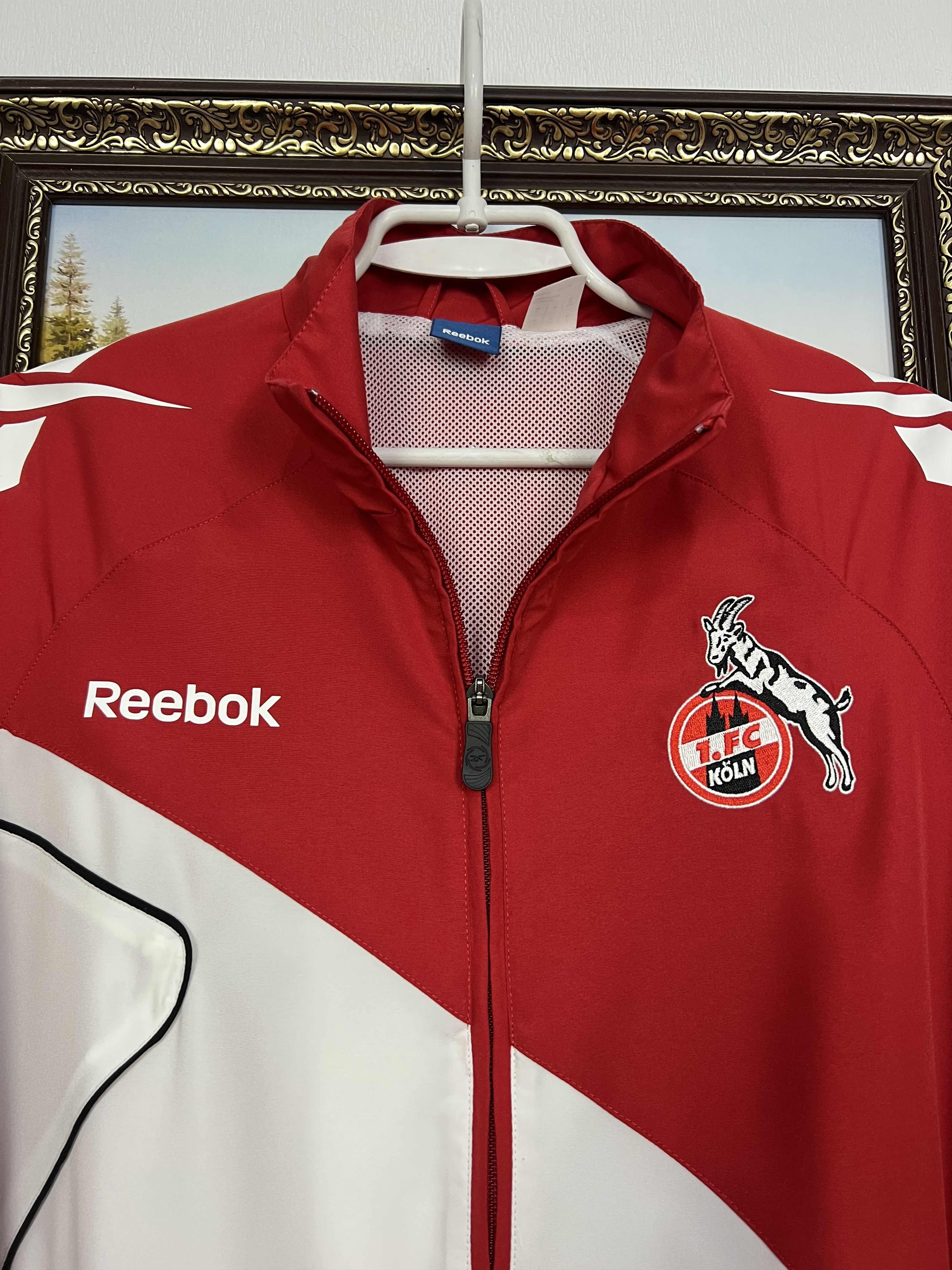 Reebok Vintage FC Koln Football Jacket Soccer Track Top Zip Rare Size US M / EU 48-50 / 2 - 3 Thumbnail
