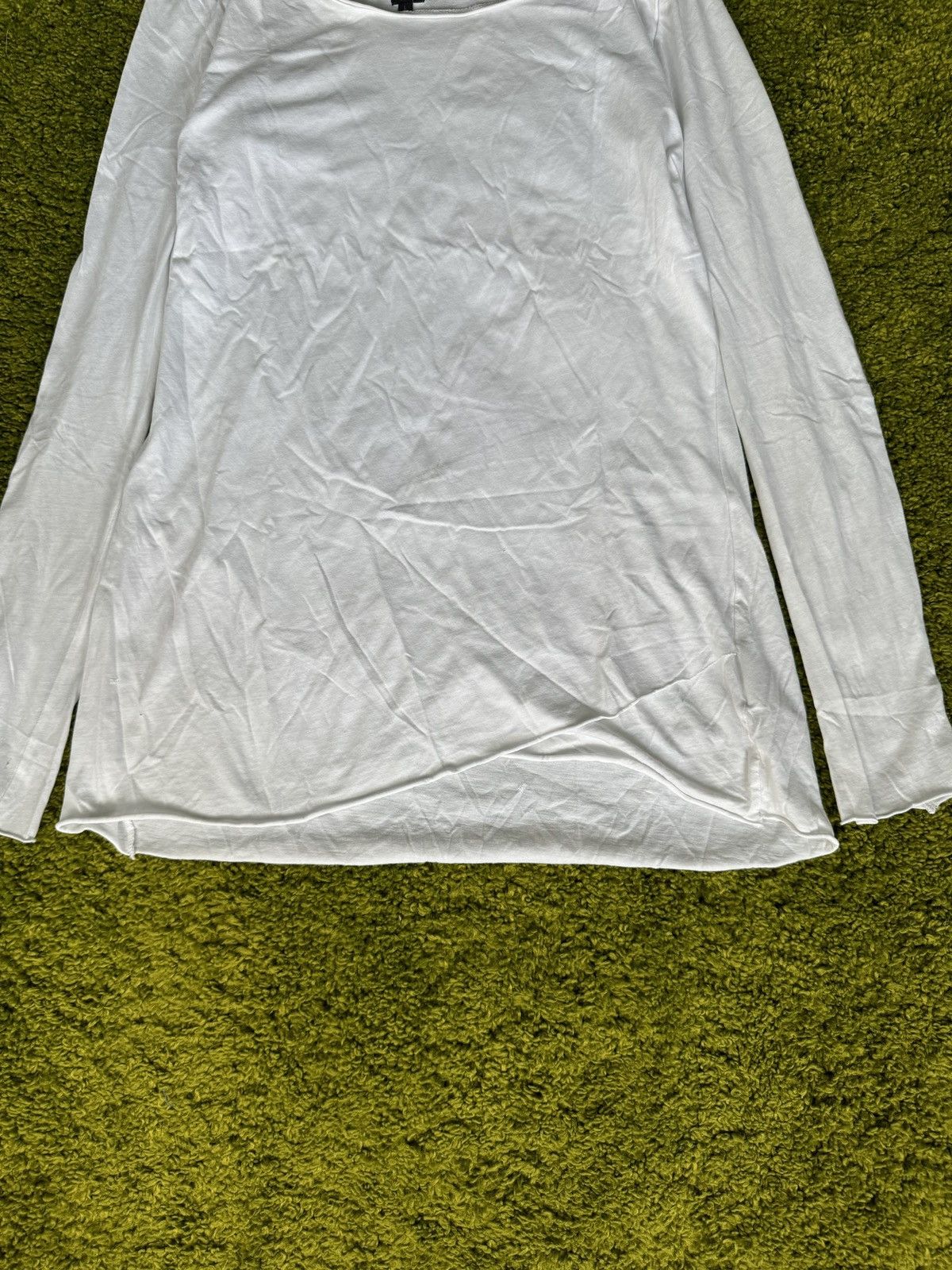 Designer × Thom Krom Thom Krom Avant garde minimalist white longsleeve Size L / US 10 / IT 46 - 4 Thumbnail