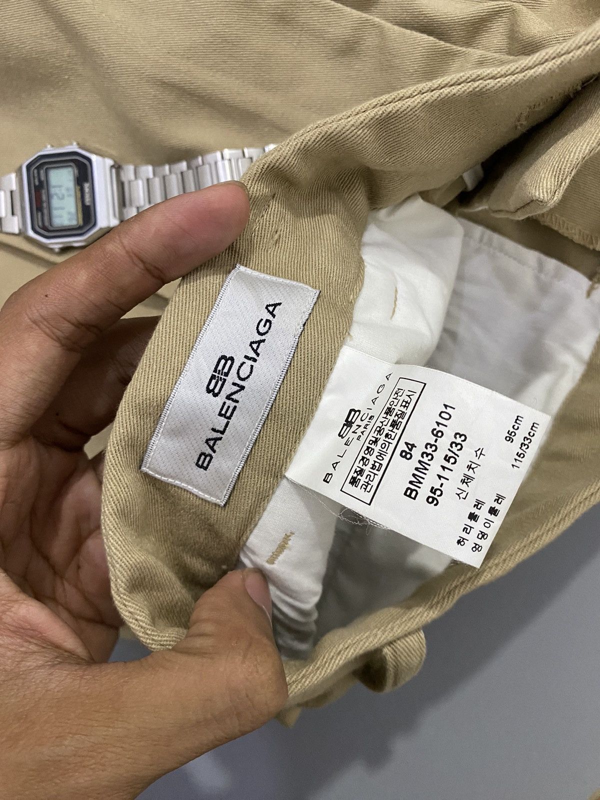 Balenciaga 💥Deadstock💥Balenciaga Casual Pants Size US 31 - 6 Thumbnail