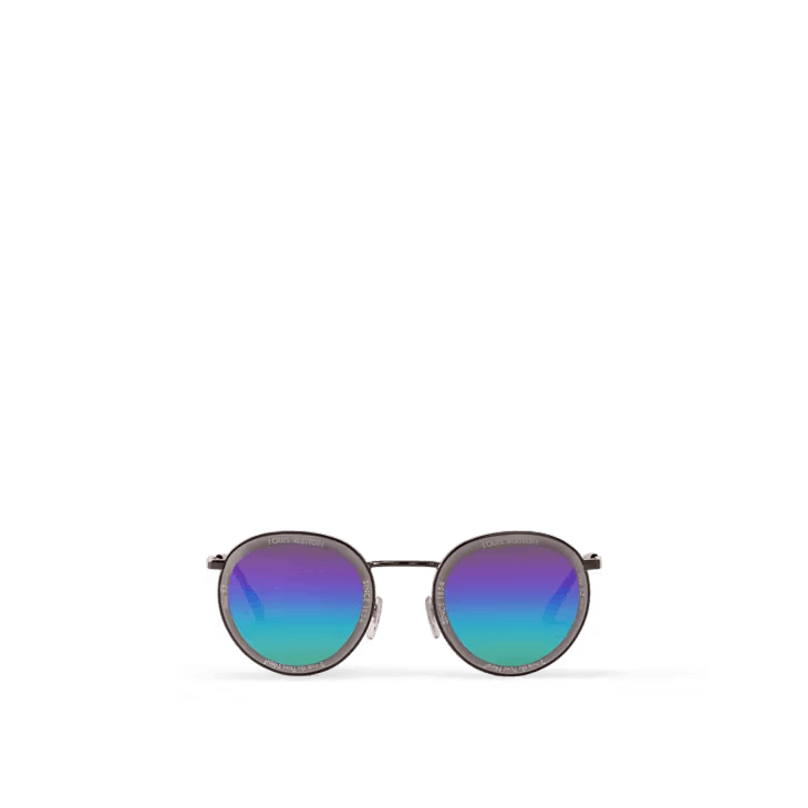 Louis Vuitton LV Super Vision Metal Round Sunglasses Size ONE SIZE - 1 Thumbnail