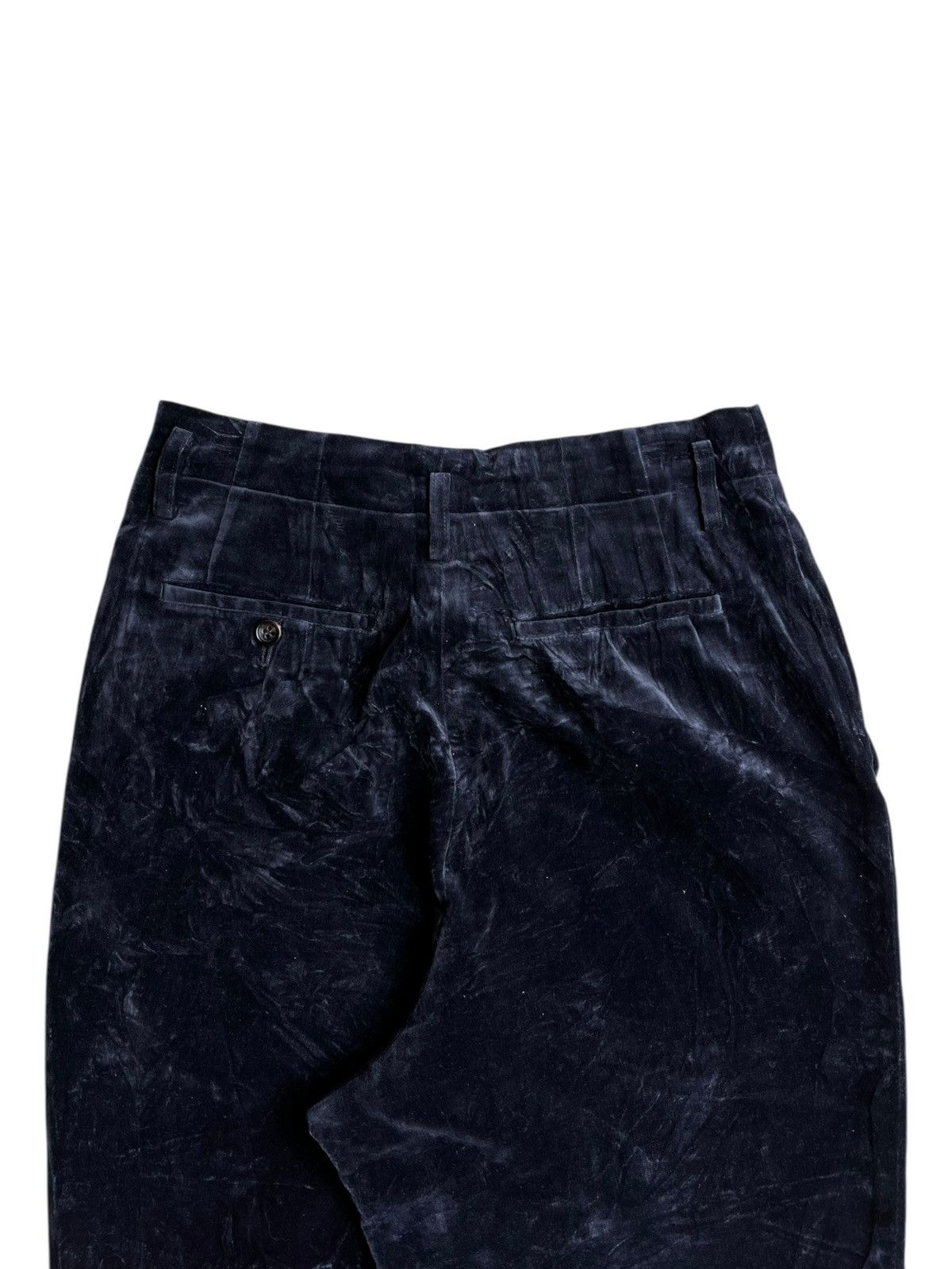 Comme des Garcons Tricot Comme Des Garcons Pleated Pants Velvet Size US 29 - 5 Thumbnail