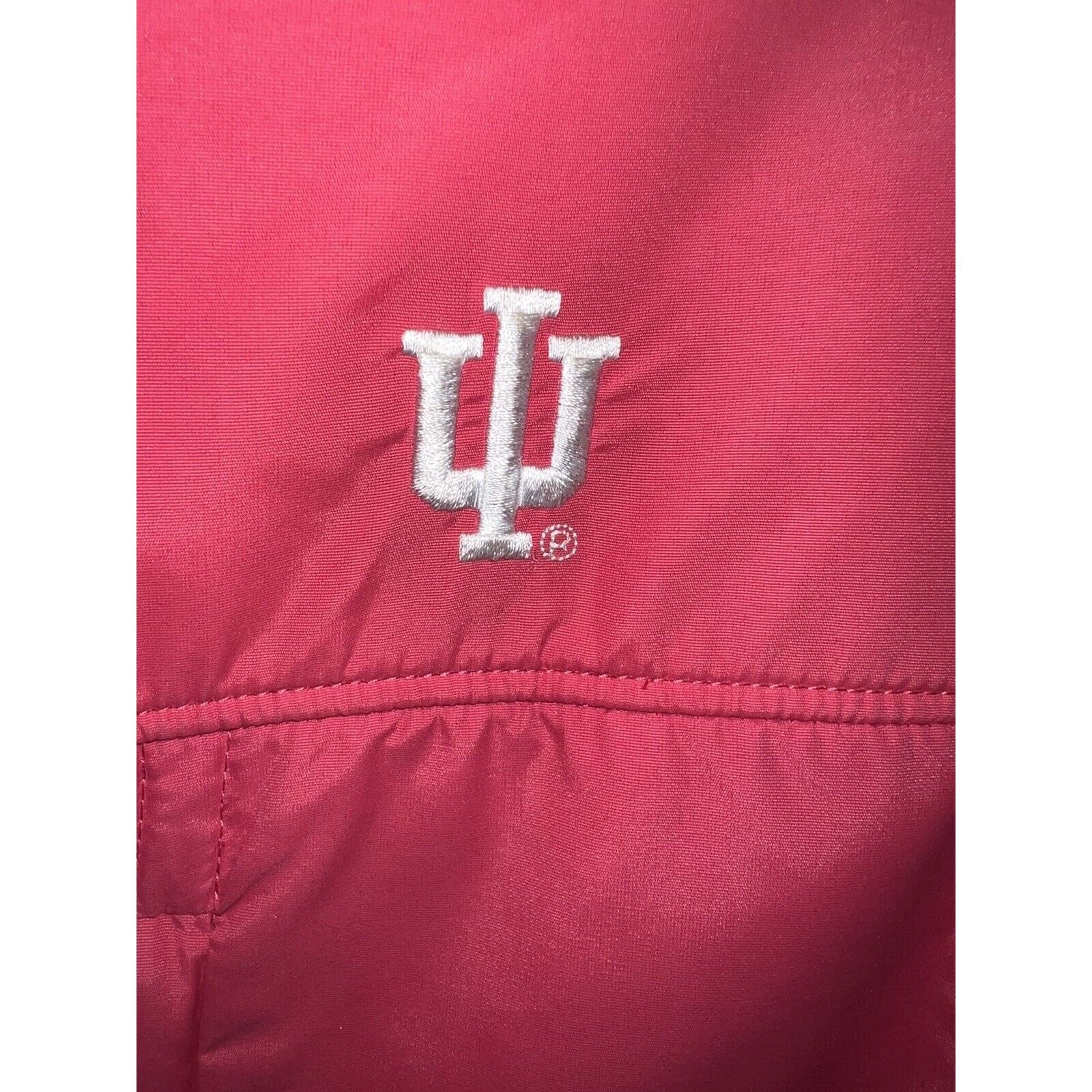Columbia Indiana Hoosiers Women’s Fleece Jacket Full Zip Red Large Size US L / EU 52-54 / 3 - 8 Thumbnail