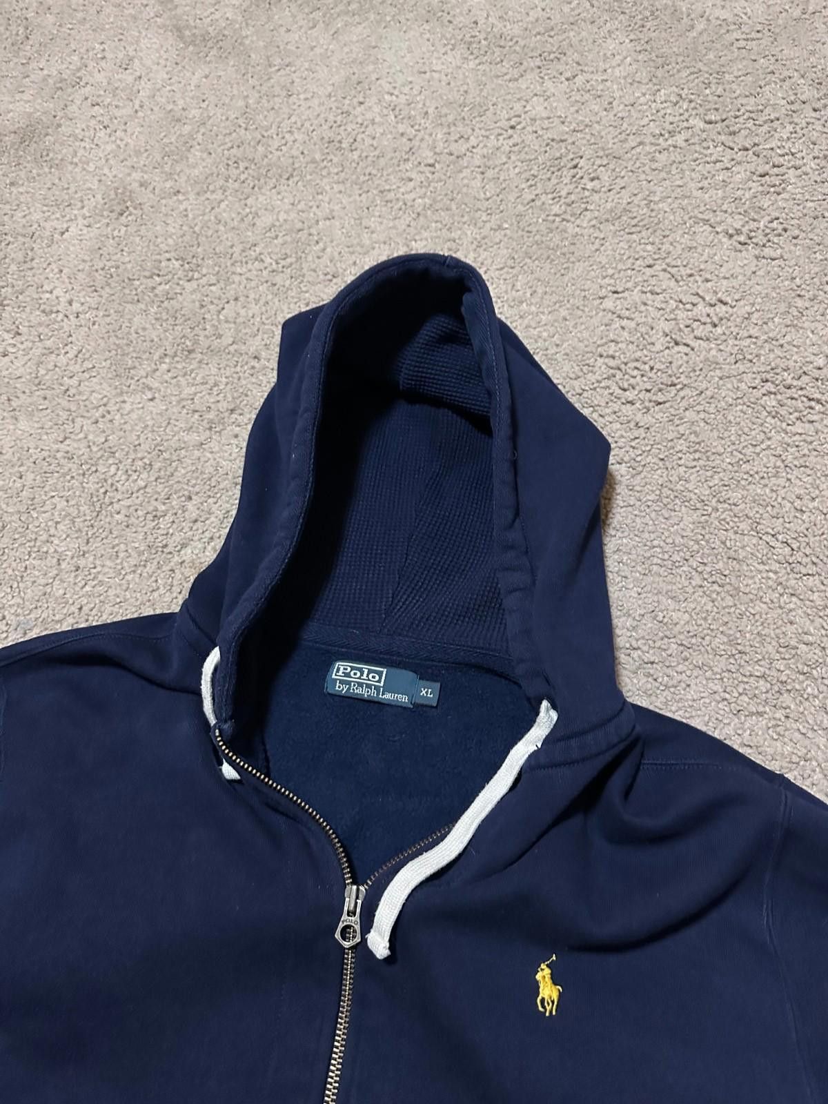 Polo Ralph Lauren Vintage Polo Ralph Lauren Full Zip Hoodie Hype PRL Y2K Sz Xl Size US XL / EU 56 / 4 - 5 Thumbnail