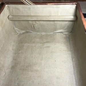 Handmade ANTIQUE 1920s LEATHER TRUNK SUITCASE BESPOKE R$8598 Size ONE SIZE - 10 Thumbnail