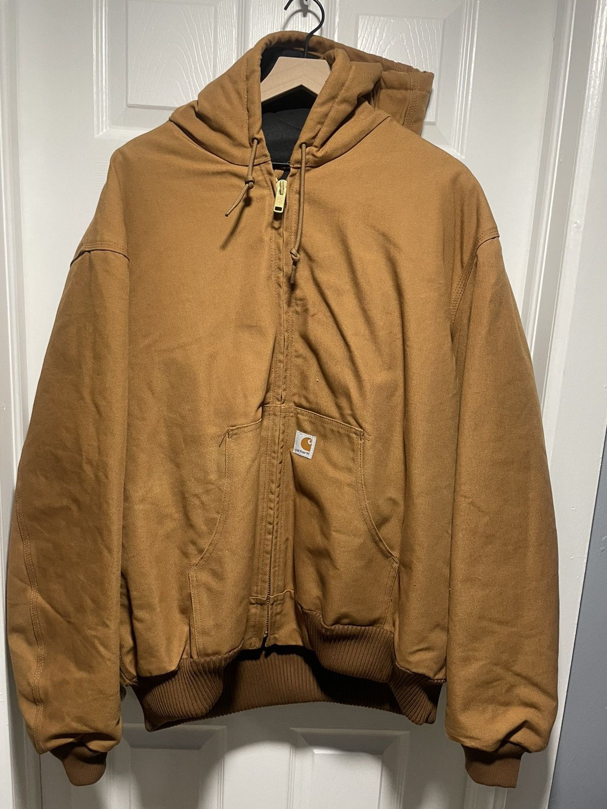 Carhartt Men’s Hooded Carharrt Jacket Size US XXL / EU 58 / 5 - 1 Thumbnail