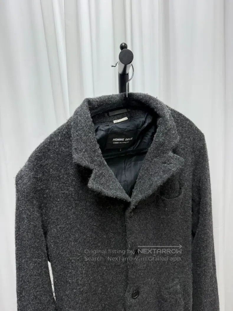 Comme des Garcons Comme Des Garcons Felt wool coat Size L / US 10 / IT 46 - 4 Thumbnail