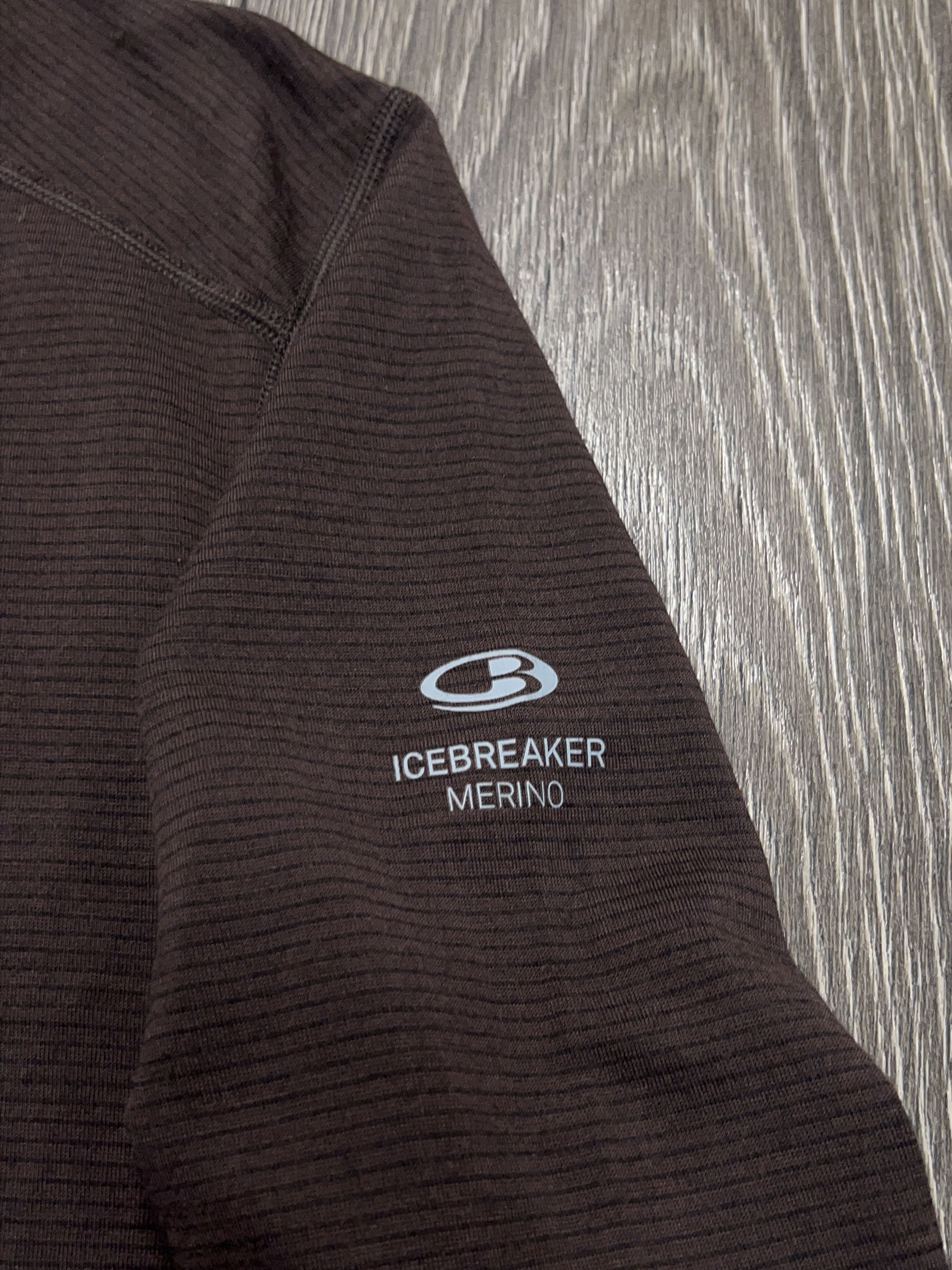 Icebreaker Mens 200 Merino Wool Long Sleeve Base Layer Shirt Sweater Size US L / EU 52-54 / 3 - 3 Thumbnail