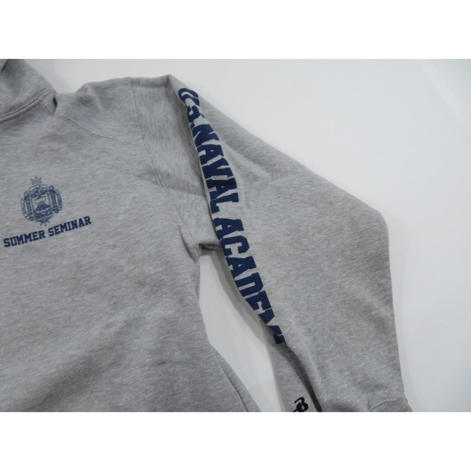 Other US NAVY Naval Academy Hoodie Sweatshirt, Gray Sz M Y2K Size US M / EU 48-50 / 2 - 5 Thumbnail
