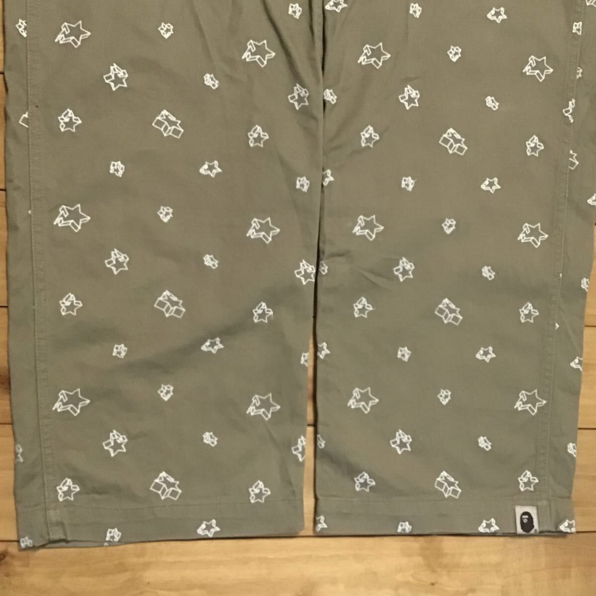 Bape × Nigo 💫Glow in the dark💫 BAPE STA embroidery pants NIGO ★size XL Size US 36 / EU 52 - 8 Thumbnail