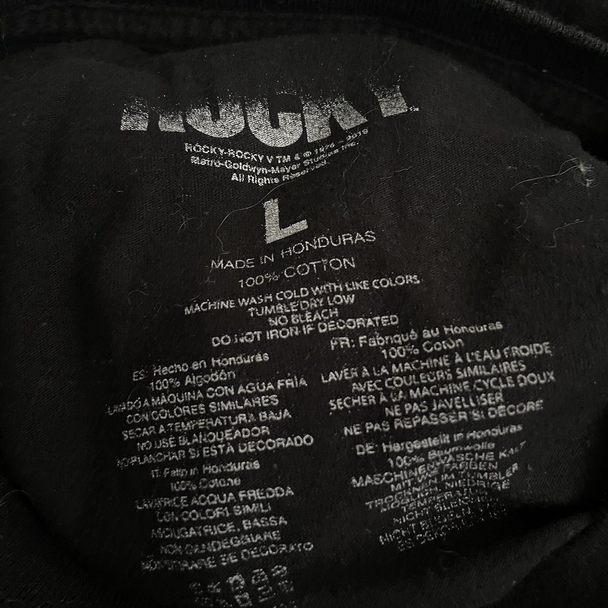 Vintage Vintage Rocky Balboa Movie Promo T Shirt Official Reissue Size US L / EU 52-54 / 3 - 3 Thumbnail