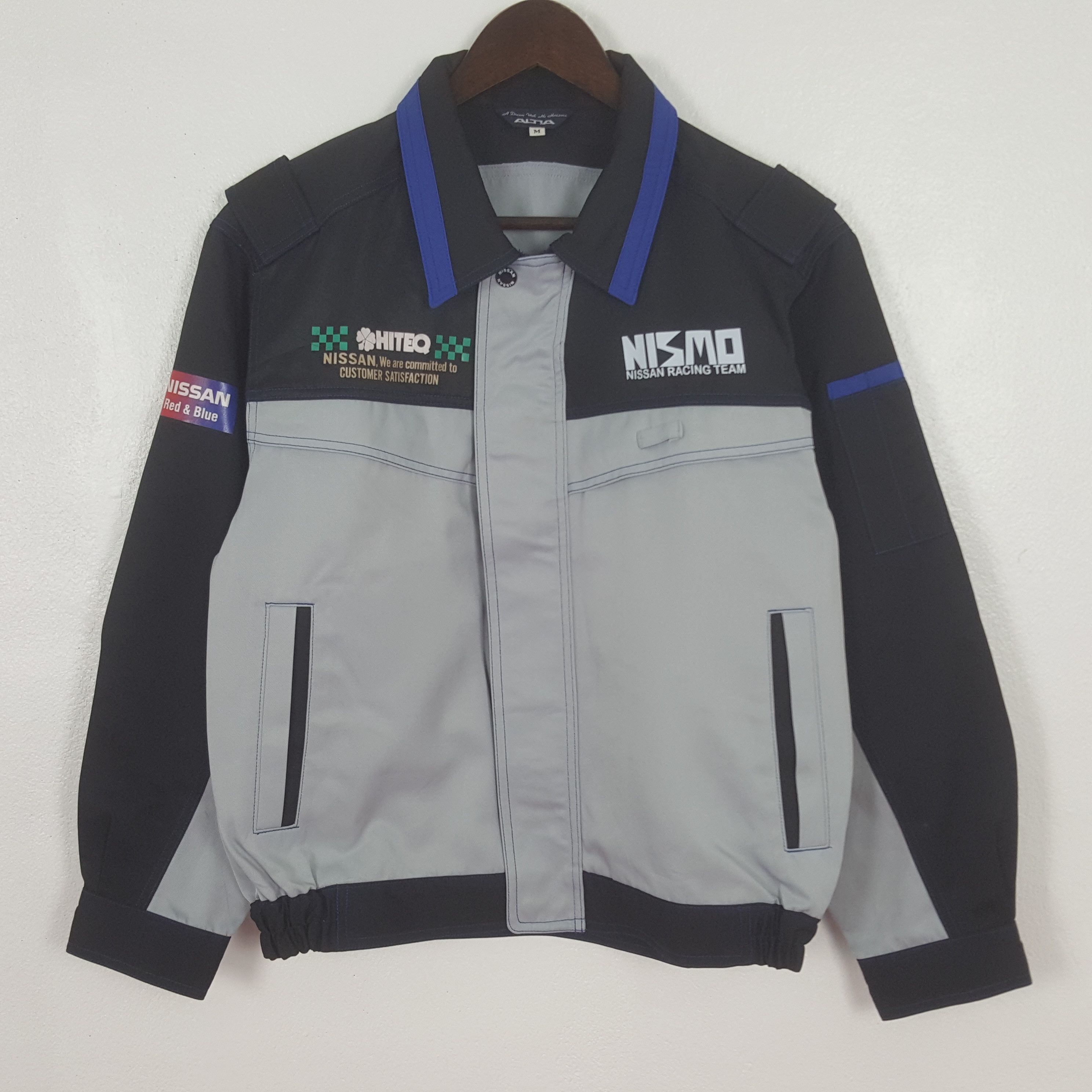Nissan Vintage Nissan Racing Custom Nissan Red Blue Japan Jacket Size US M / EU 48-50 / 2 - 3 Thumbnail