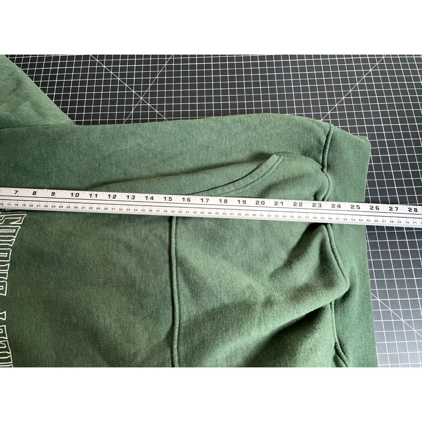 Harley Davidson Harley-Davidson Hoodie Mens Medium Green Drawstring Sweatshirt Embroidered Size US M / EU 48-50 / 2 - 6 Thumbnail