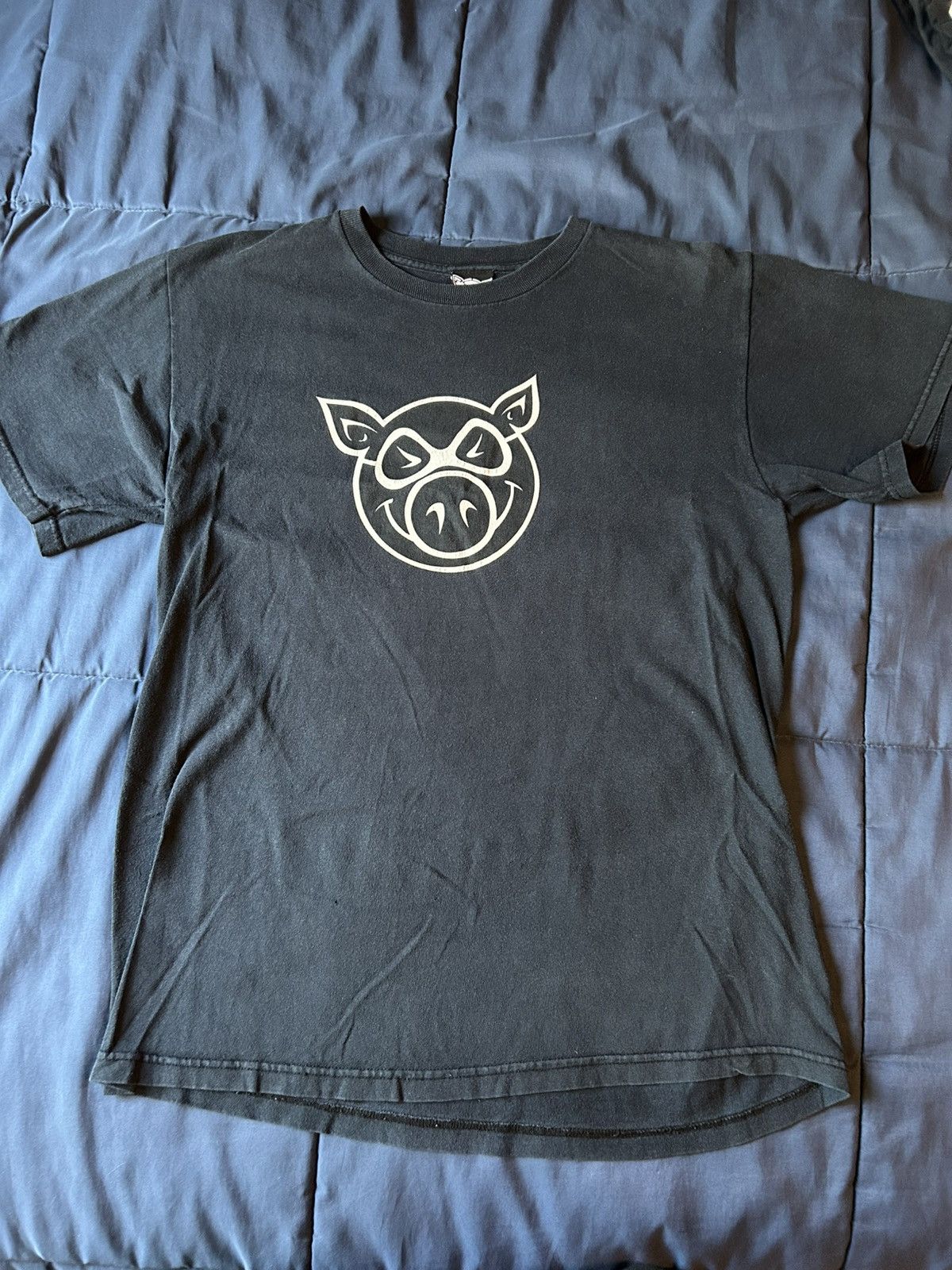 Vintage Pig Wheels Tee x Skateboarding Size US M / EU 48-50 / 2 - 1 Thumbnail