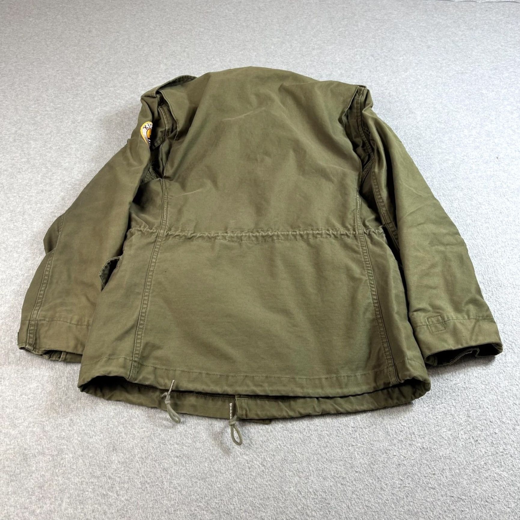 Olive Red Tornado Field Jacket Mens Large Olive Green Cotton Military Jacket Workwear Size US L / EU 52-54 / 3 - 2 Thumbnail