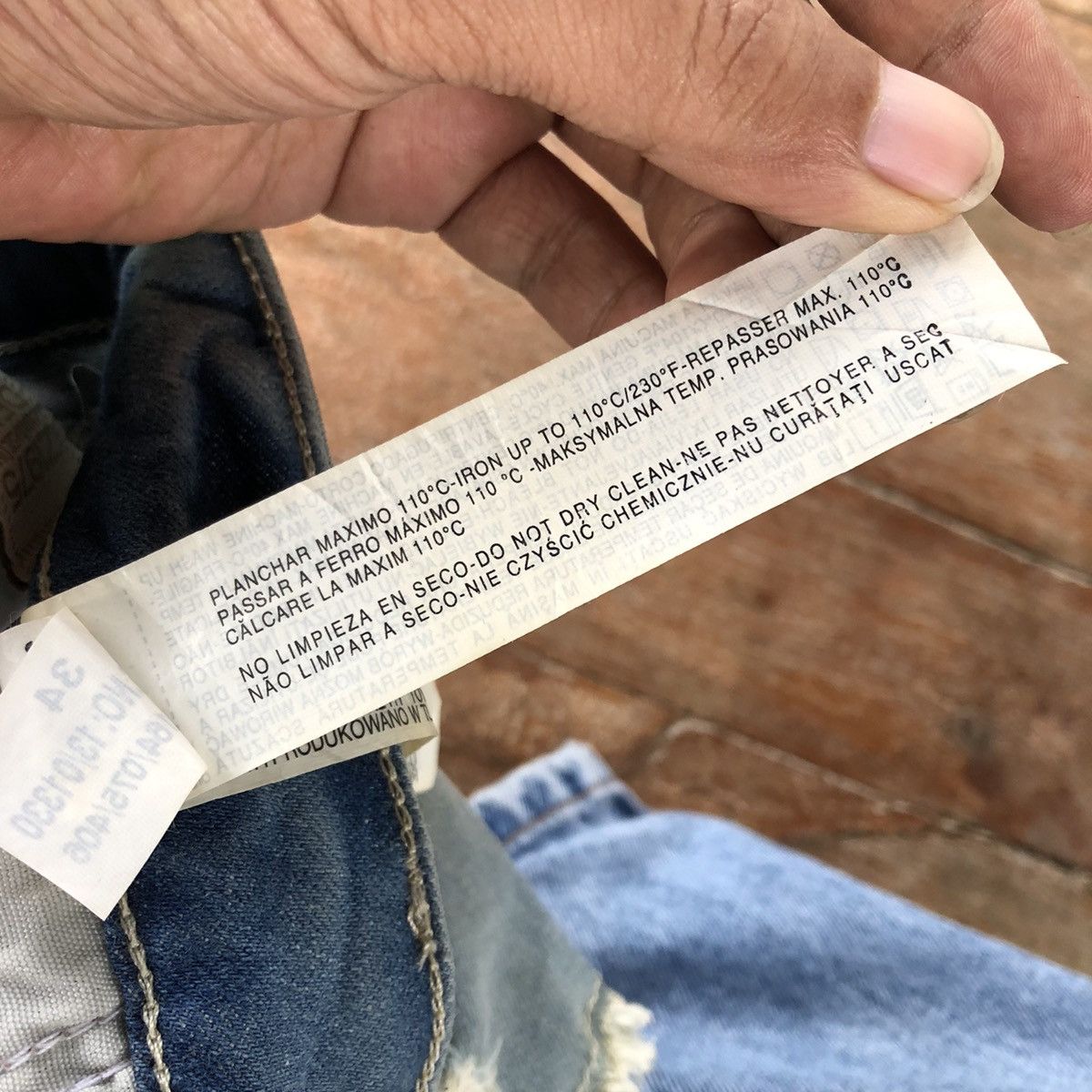 Zara Vintage Zara Z1975 Denim Short Pants Size 31" - 10 Thumbnail