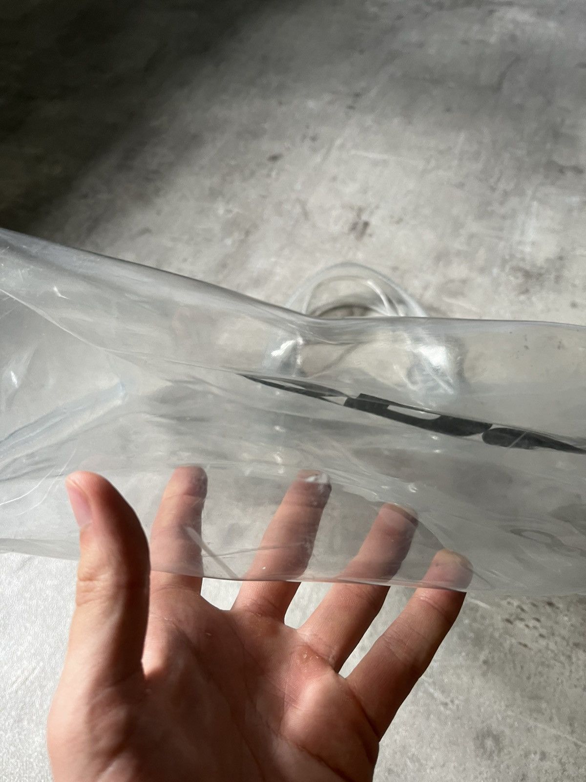 Comme des Garcons Comme des Garcons PVC transparent tote bag rare Size ONE SIZE - 6 Thumbnail