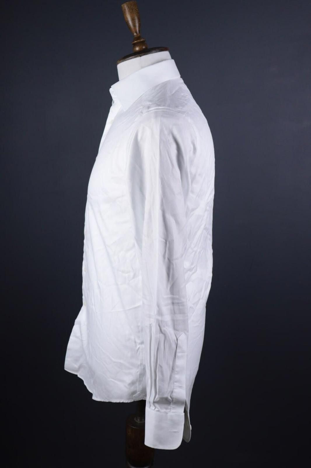 Suitsupply SuitSupply Traveller White Button Down Shirt Size 38 / 15 Size US M / EU 48-50 / 2 - 5 Thumbnail