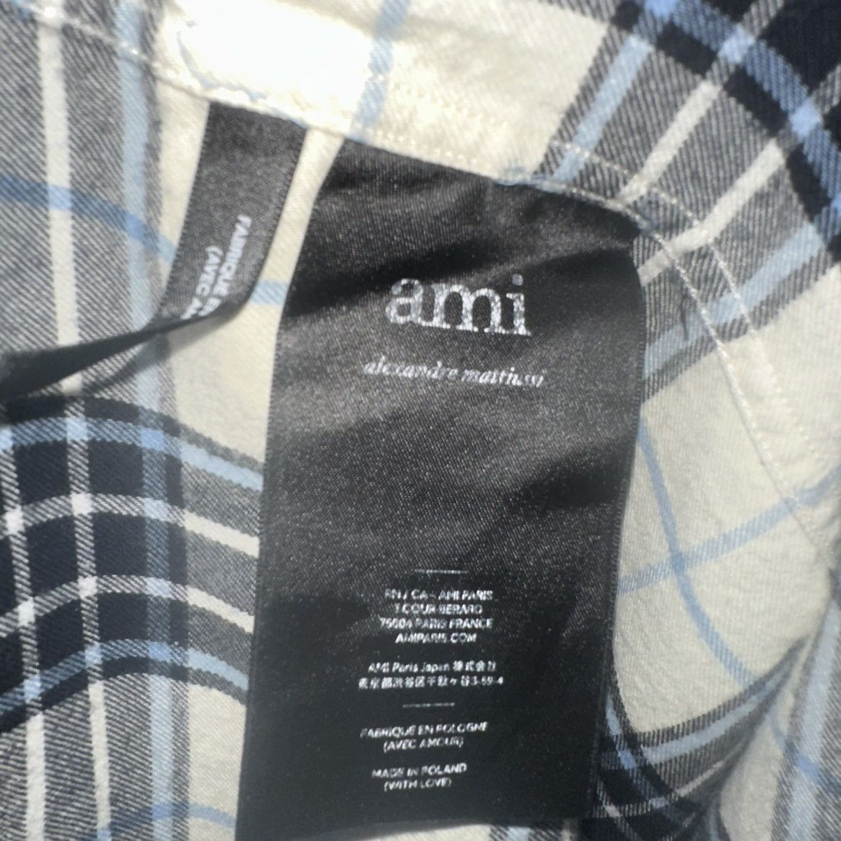 AMI AMI flannel checked shirt Size US M / EU 48-50 / 2 - 8 Thumbnail