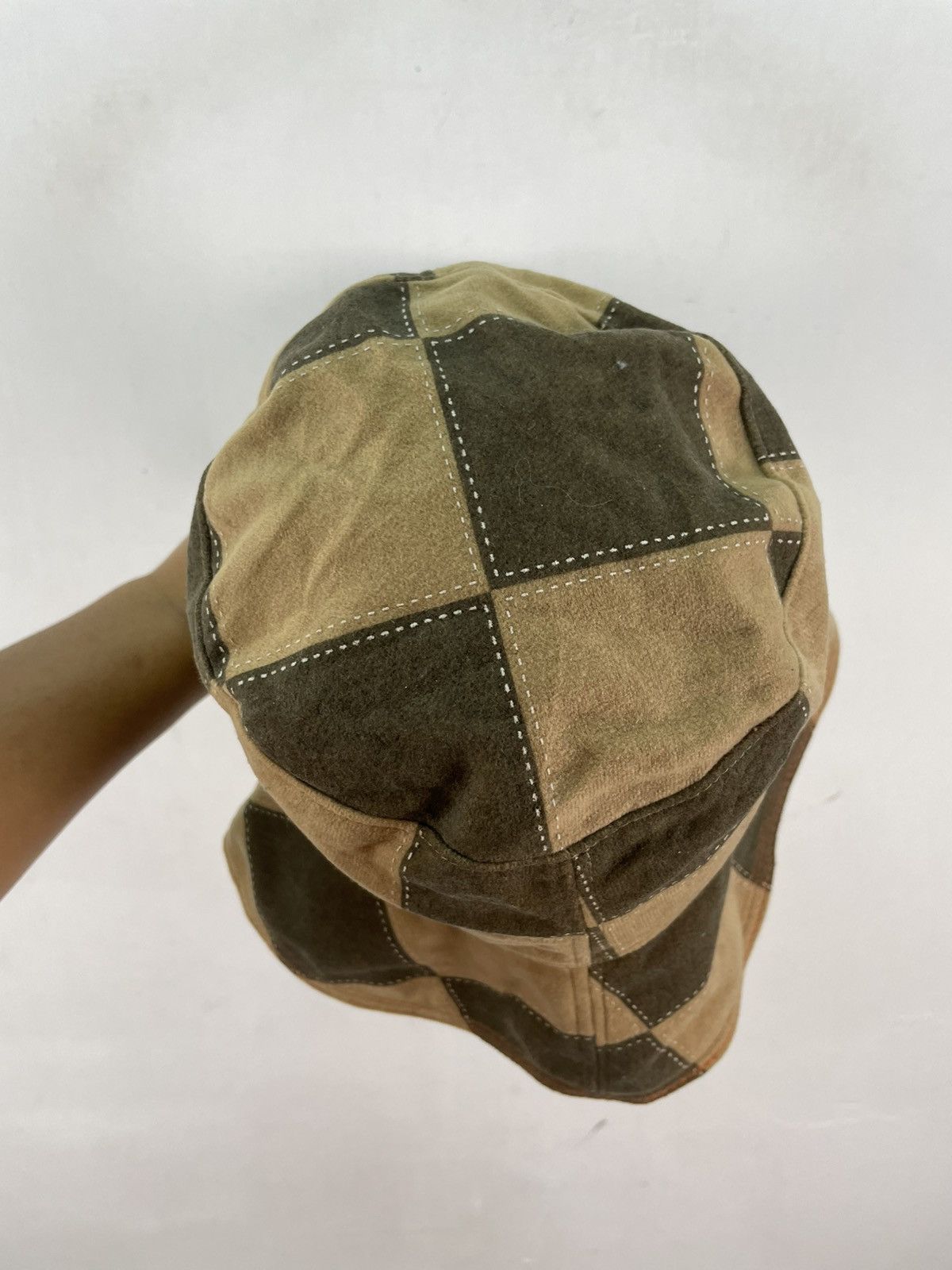 Japanese Brand × Vintage Vintage Japanese Brand Patchwork Bucket Hat Size ONE SIZE - 3 Thumbnail