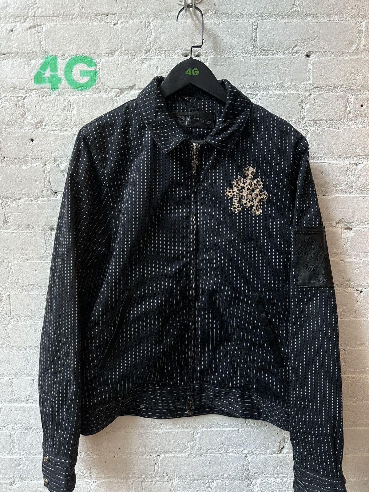 Chrome Hearts CHROME HEARTS LEOPARD CHEETAH CROSS JACKET M / L Size US M / EU 48-50 / 2 - 3 Thumbnail