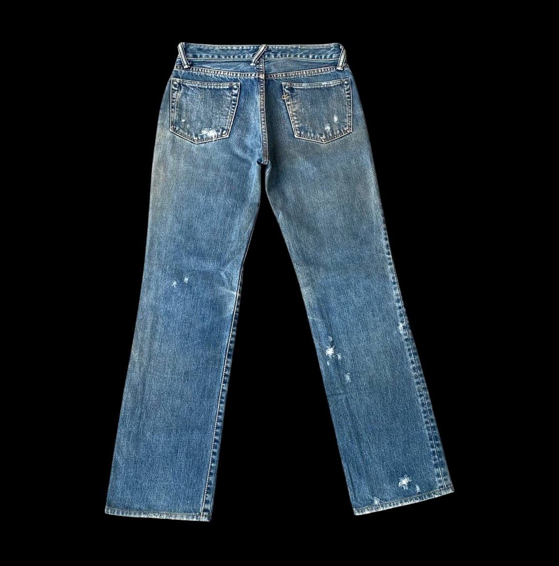 45rpm VINTAGE 45RPM DISTRESSED DENIM W28X29" Size US 28 / EU 44 - 3 Thumbnail