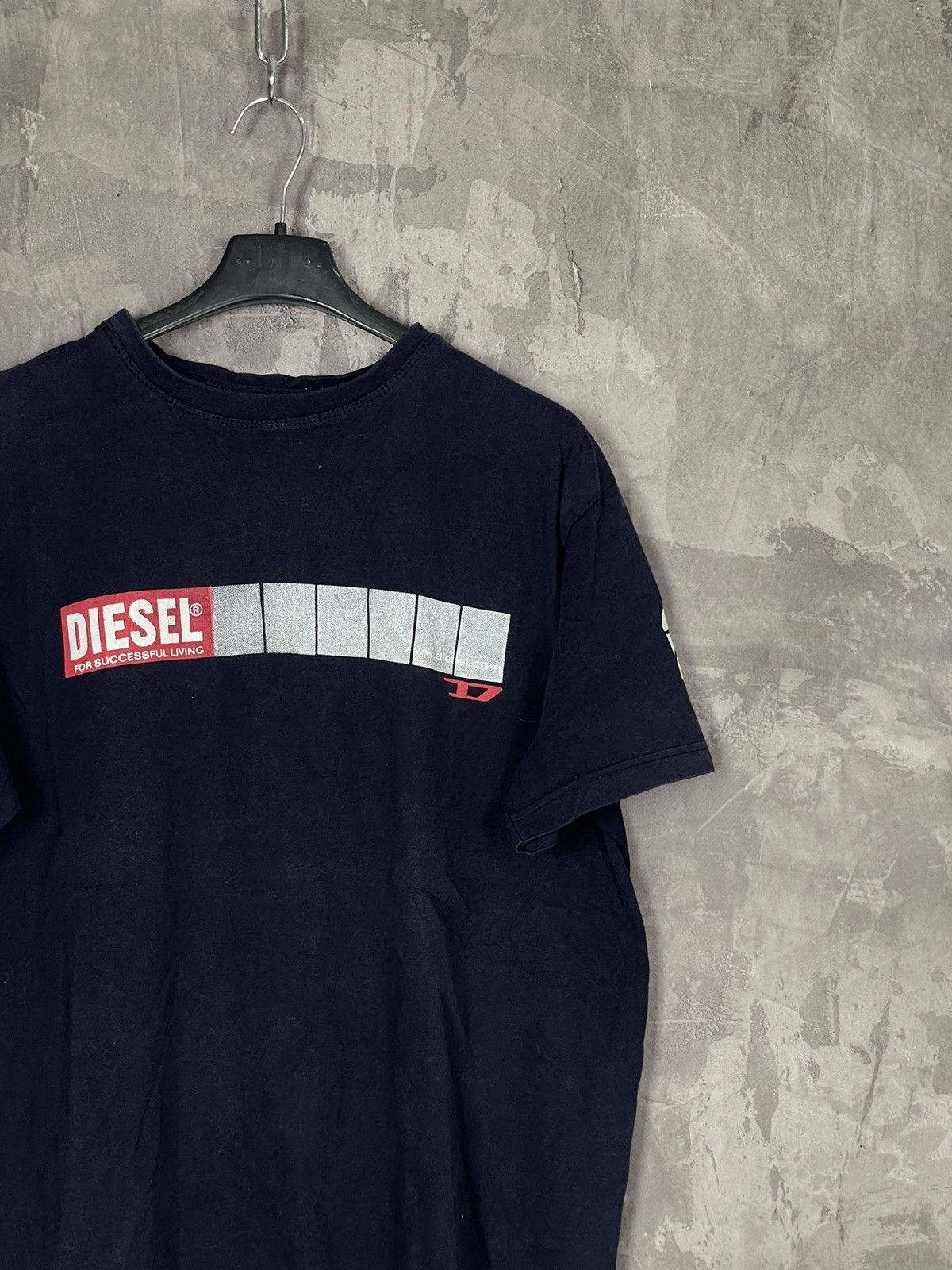 Diesel × Vintage DIESEL VINTAGE BIG LOGO T-SHIRT 90s Size US M / EU 48-50 / 2 - 4 Thumbnail