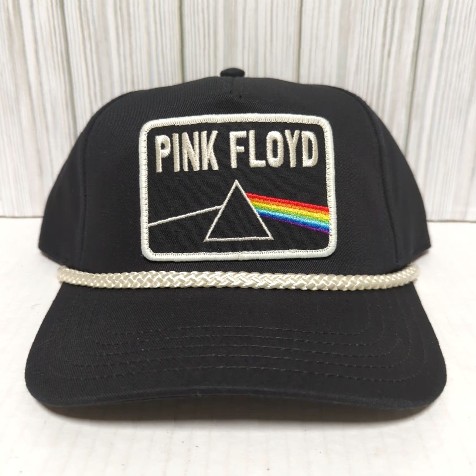 American Needle American Needle Pink Floyd Hat Cap Snapback Band Concert Tour Black Rope Trucker Men Size ONE SIZE - 2 Thumbnail