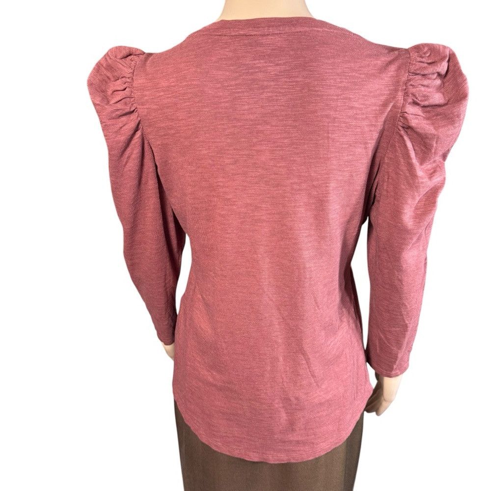 Chicos New Chico's Scroll Print 3/4 Sleeve Romantic Tee Size 0 US Size S / US 4 / IT 40 - 3 Thumbnail