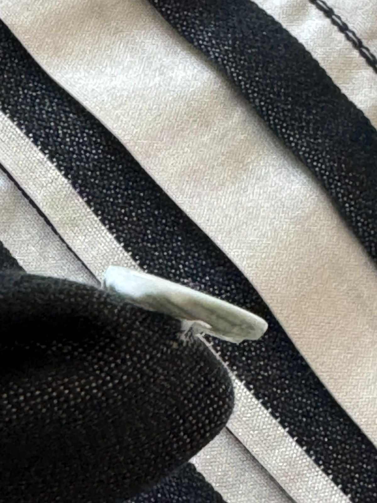 Haider Ackermann *RARE* SS17 Runway - Black & White Striped Silk Cotton Shirt Size US XS / EU 42 / 0 - 8 Thumbnail