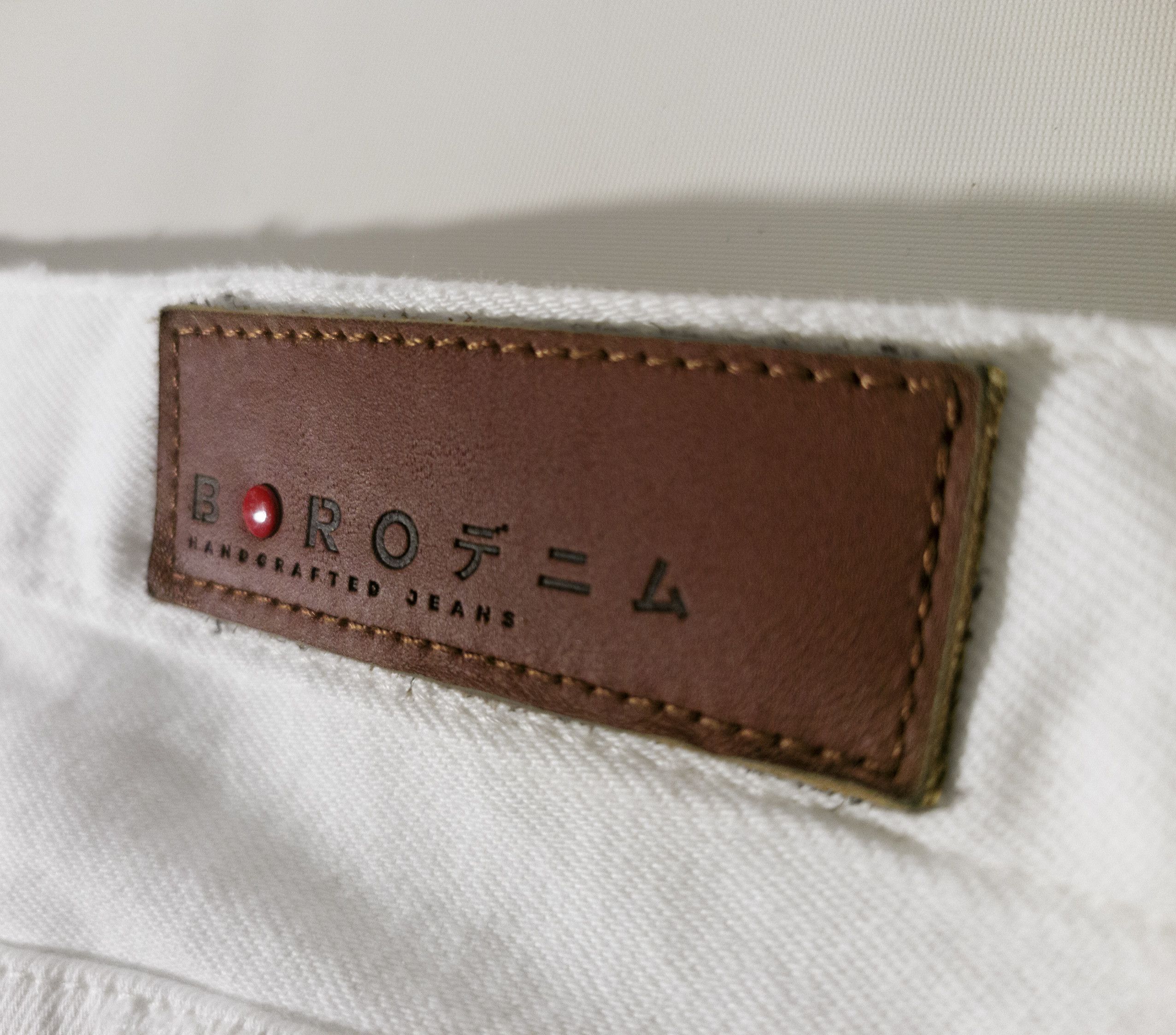 BORO Denim MSRP 340€ Selvedge Boyfriend Jeans Levis 501 Style Japanese Size 33" - 7 Thumbnail